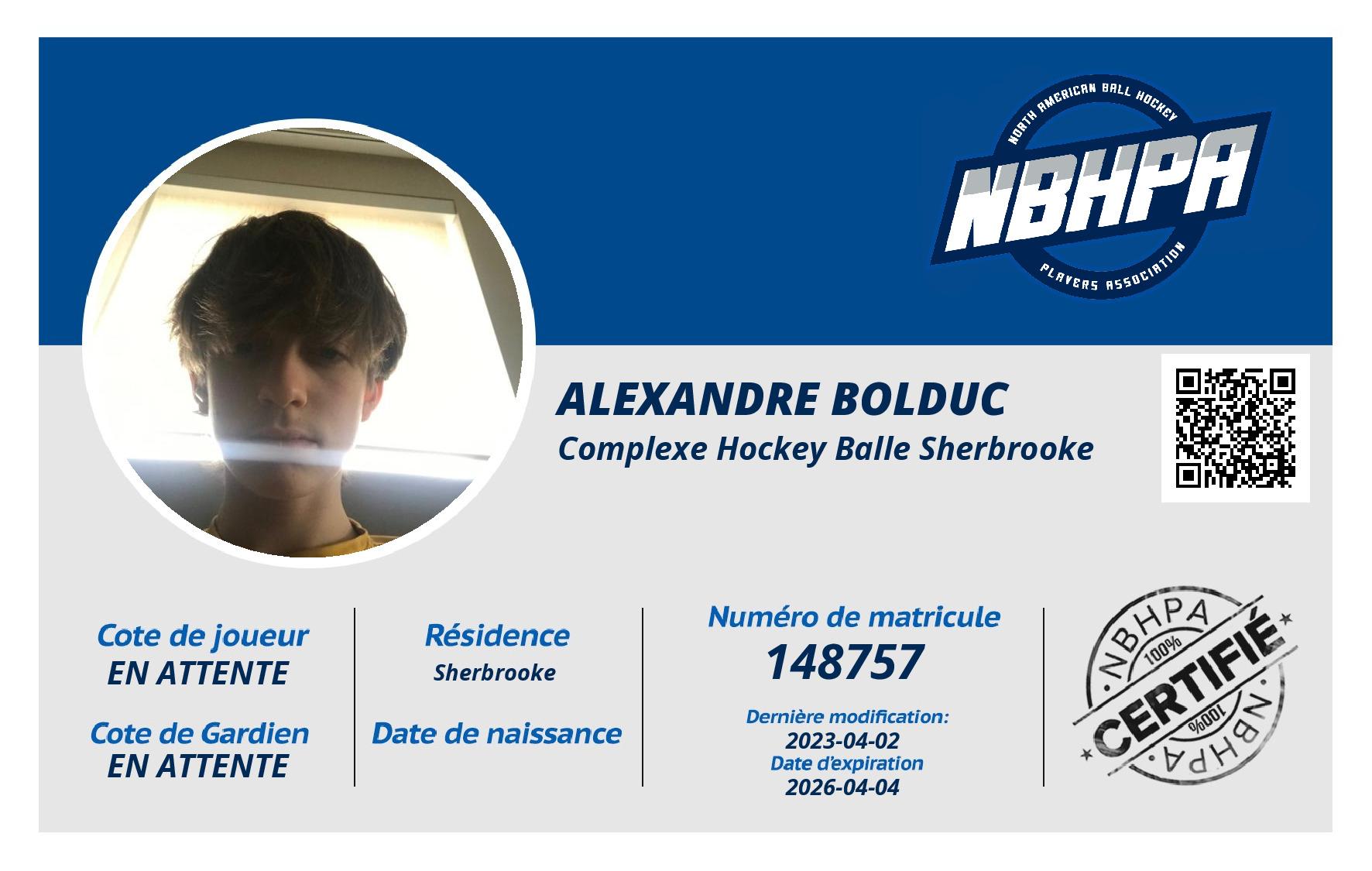 Alexandre Bolduc