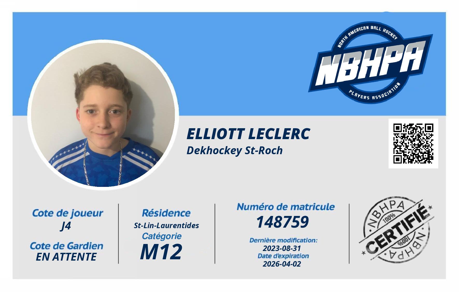 Elliott Leclerc