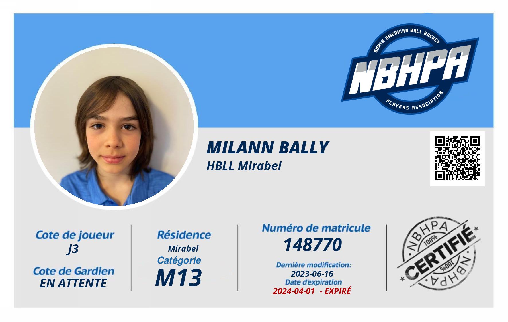 Milann Bally