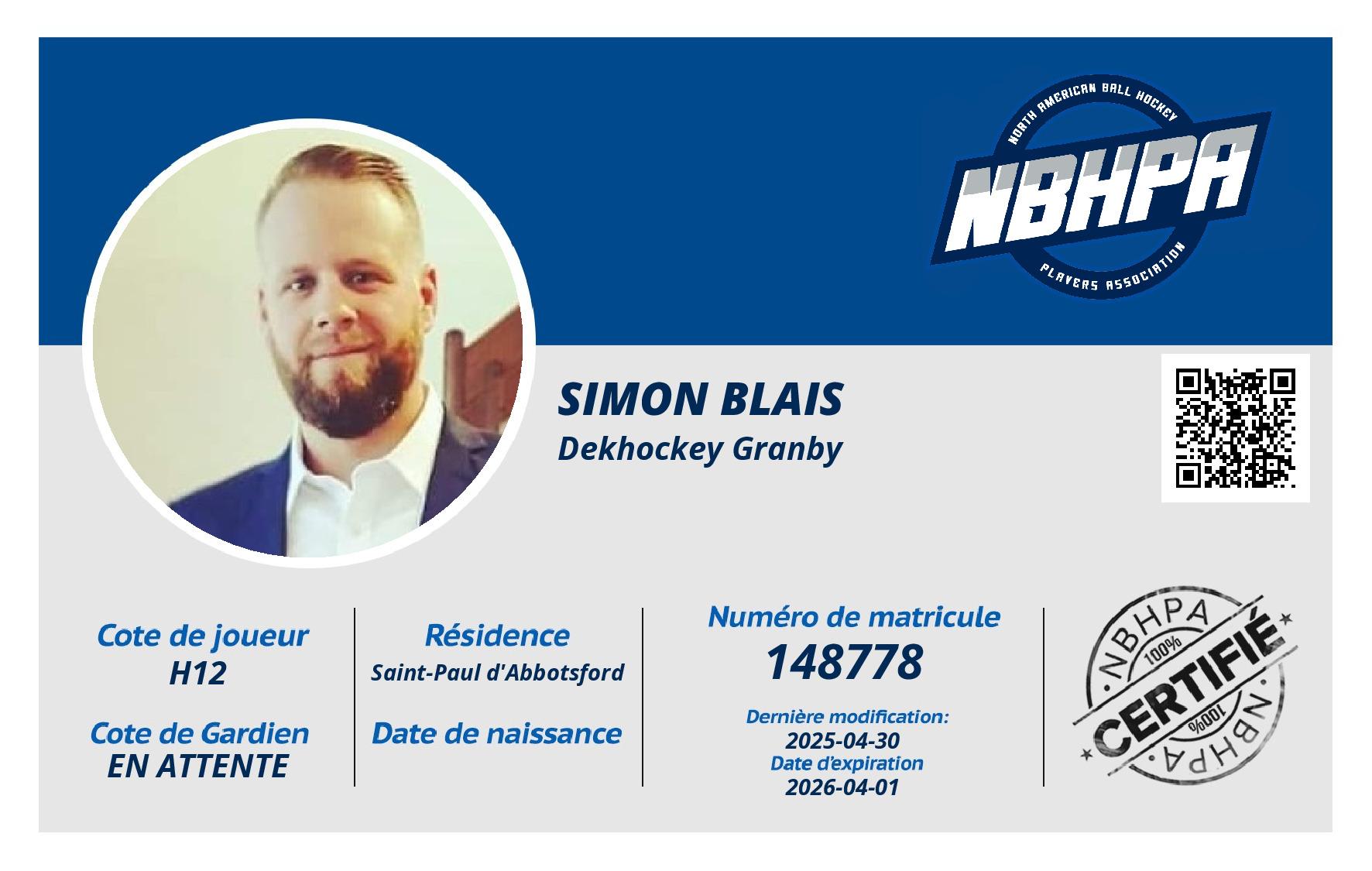 Simon Blais