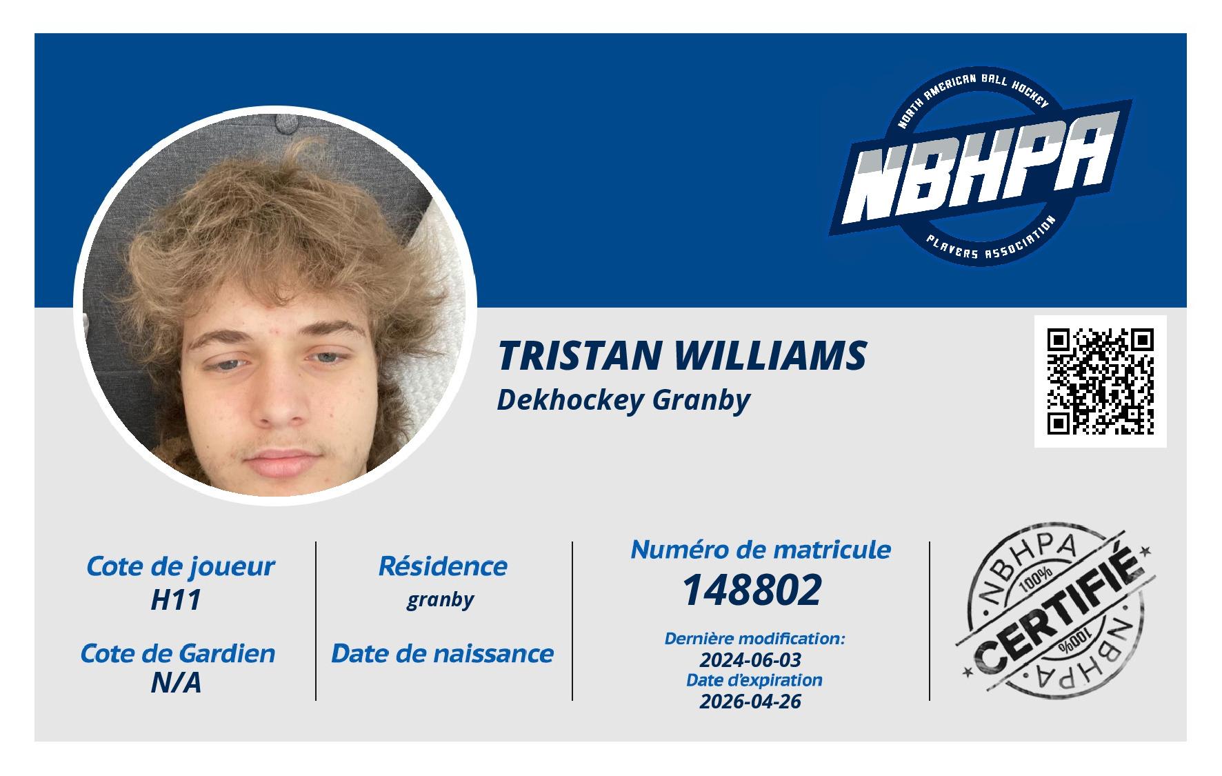 Tristan Williams