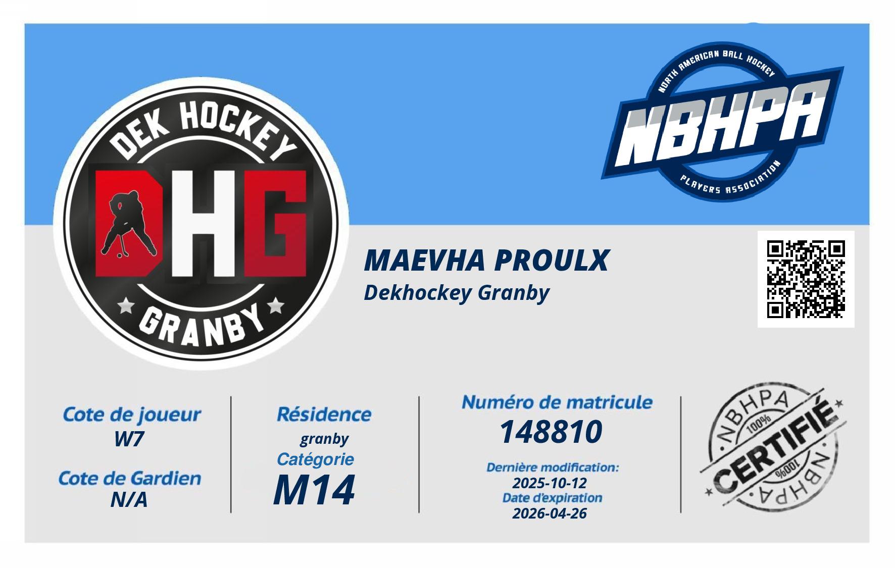 Maevha Proulx
