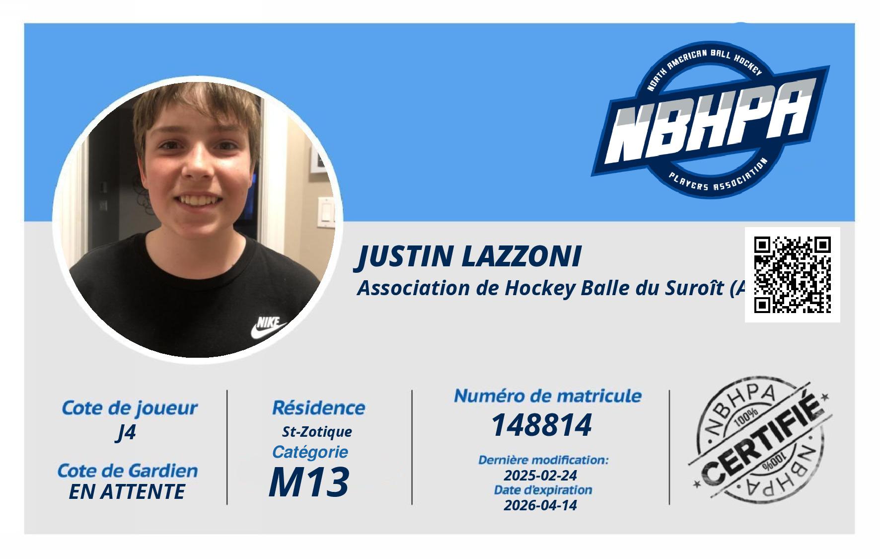 Justin Lazzoni