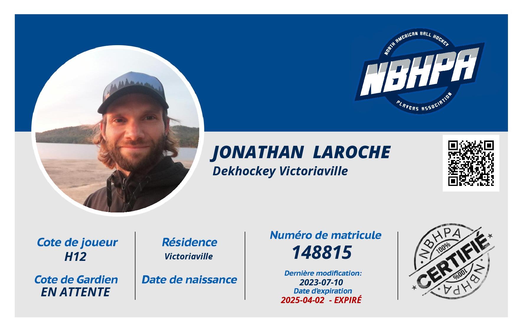 Jonathan  Laroche 