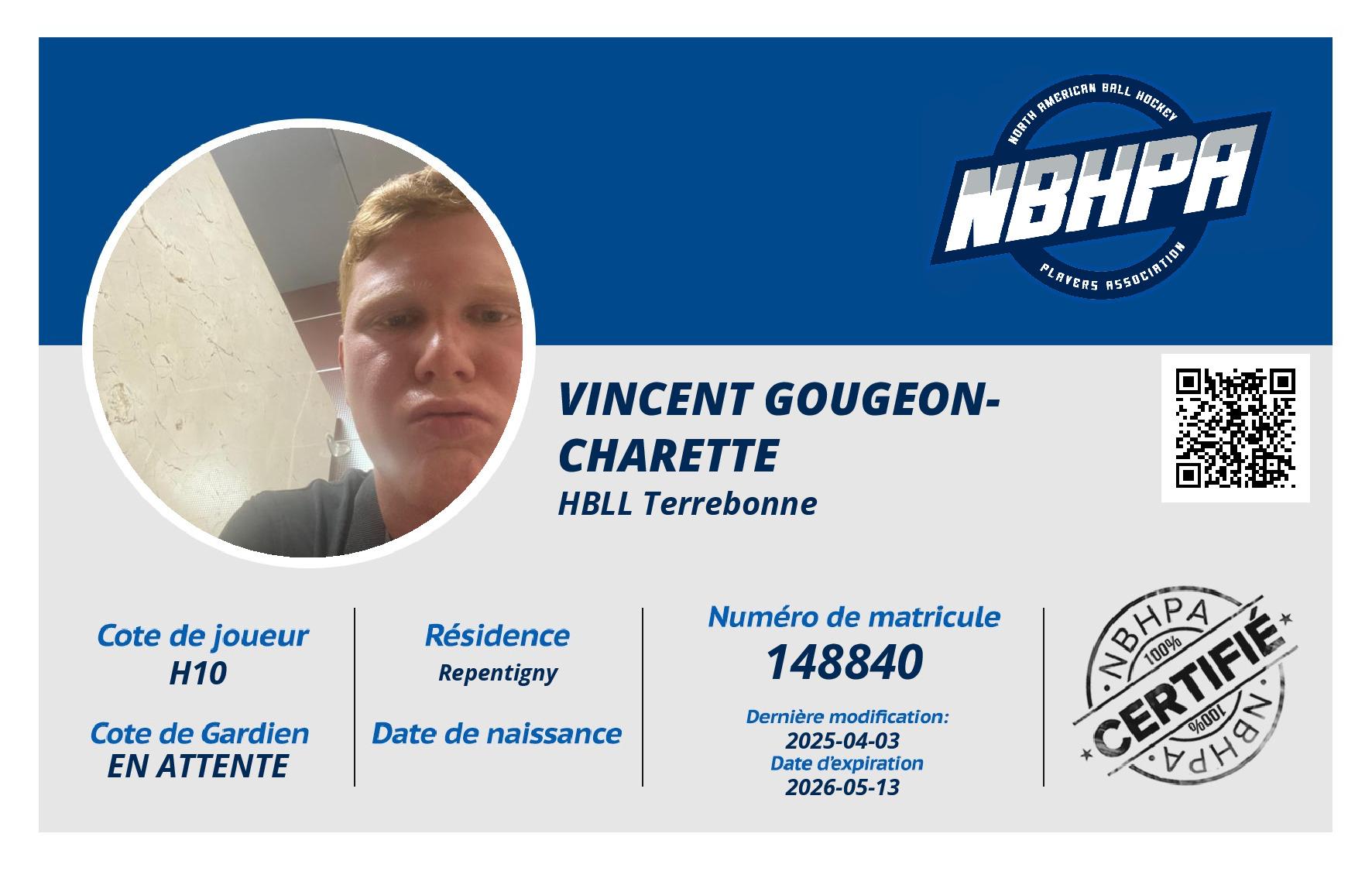 Vincent Gougeon-Charette