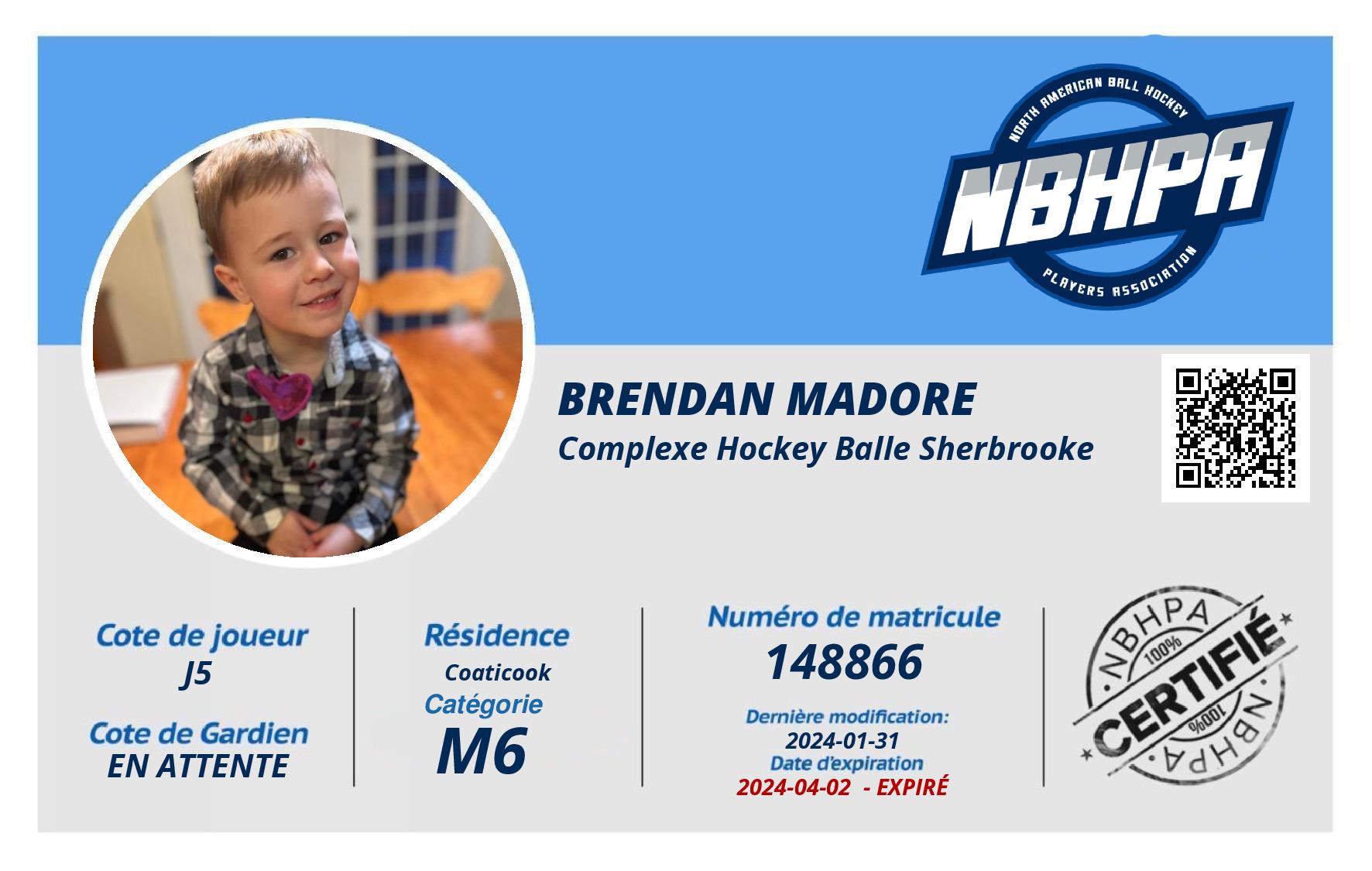 Brendan Madore