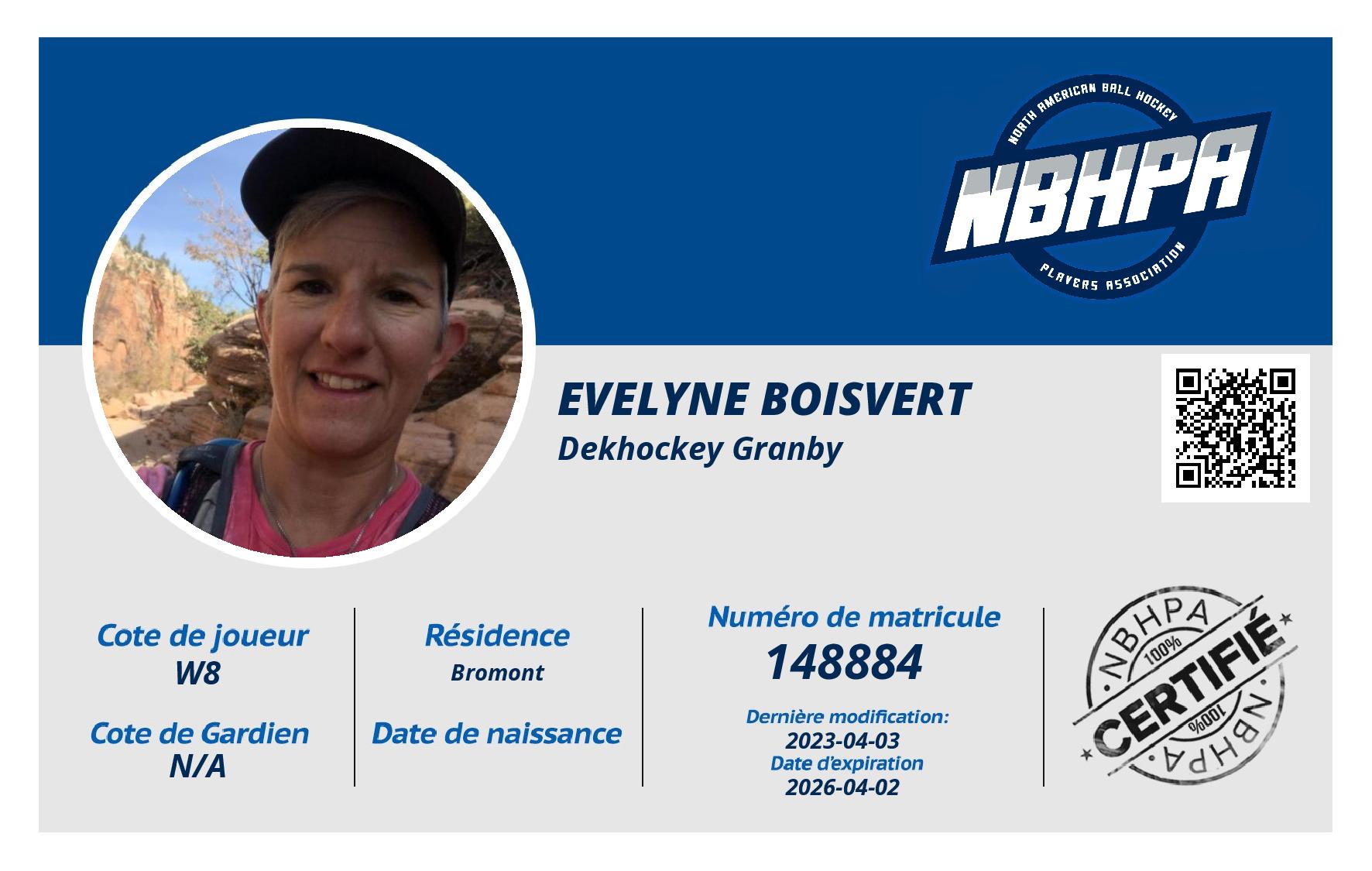 Evelyne Boisvert