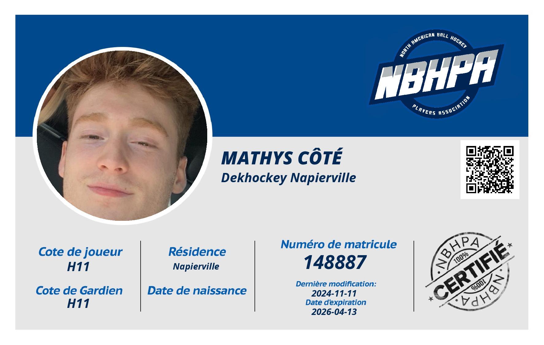 Mathys Côté