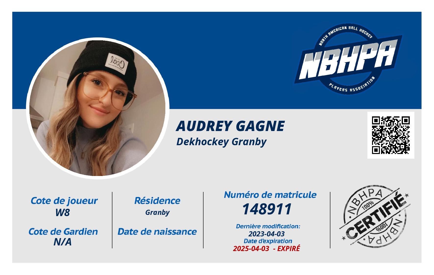 Audrey Gagne