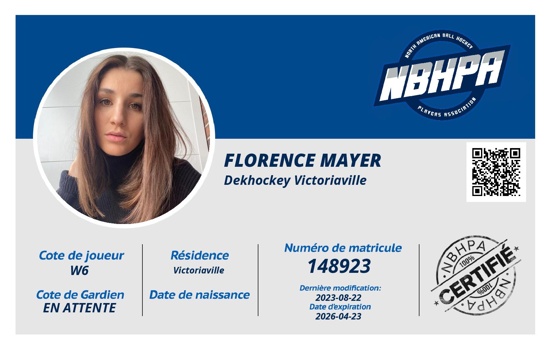 Florence Mayer