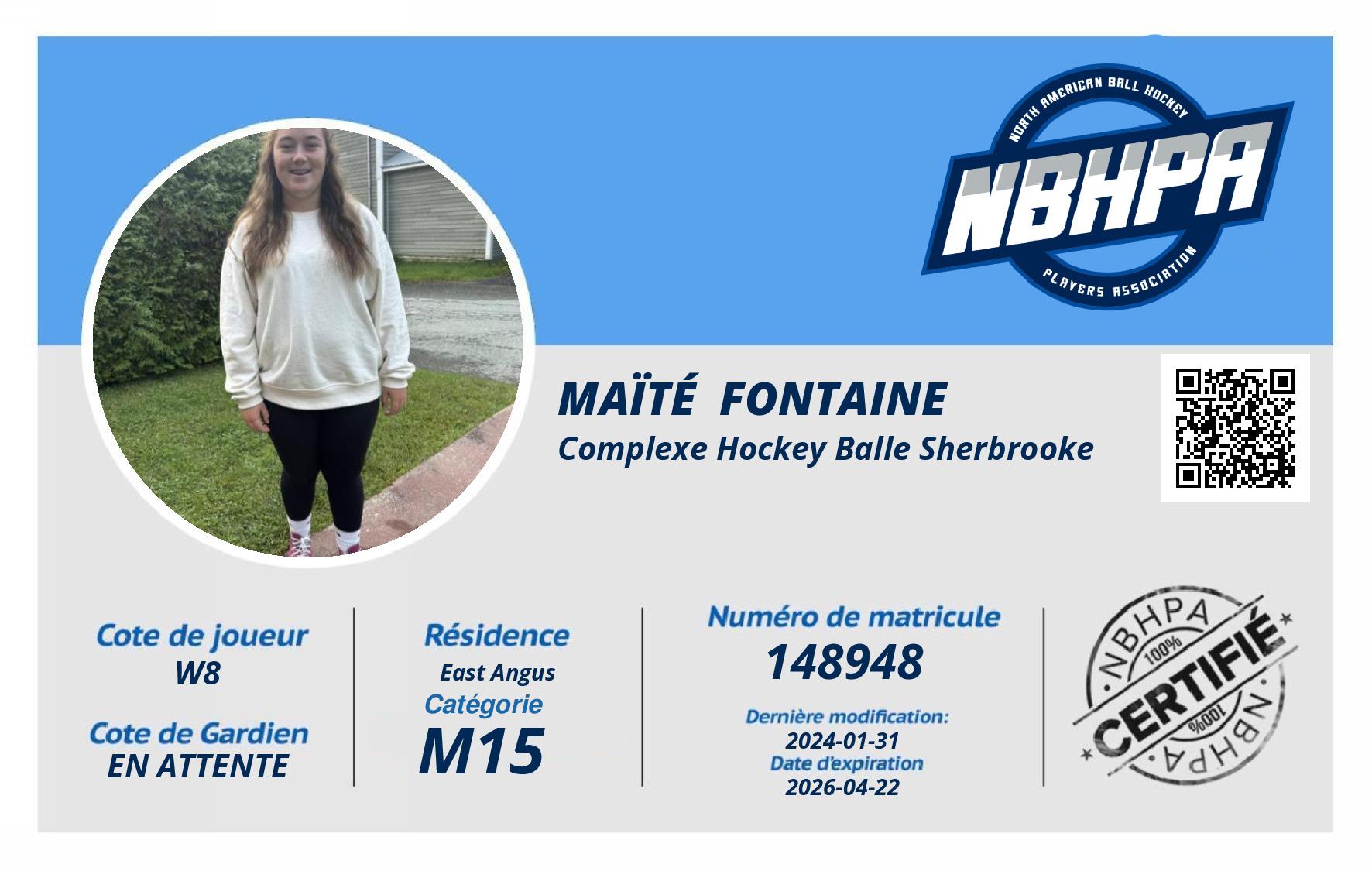 Maïté  Fontaine 