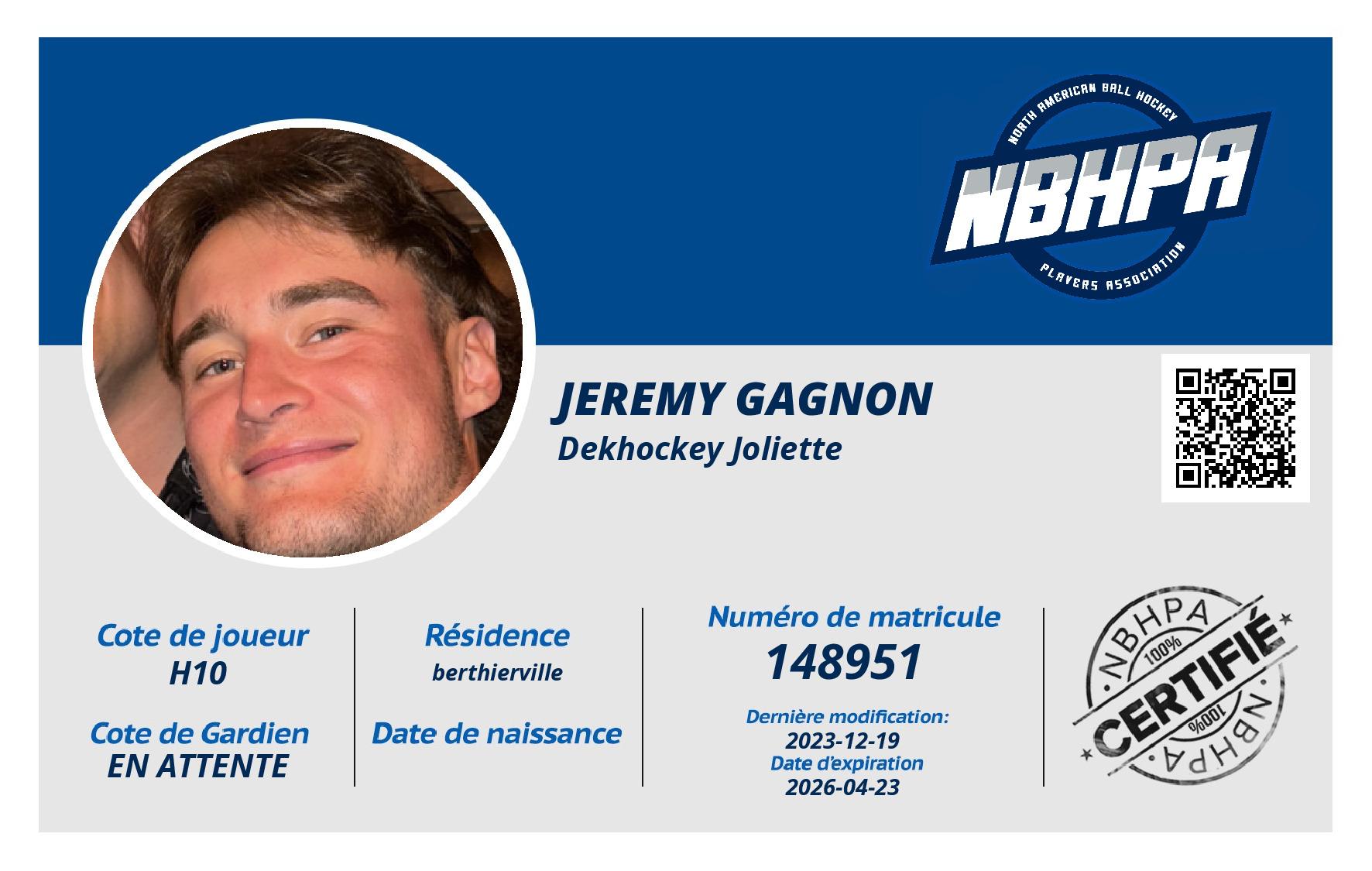 Jeremy Gagnon