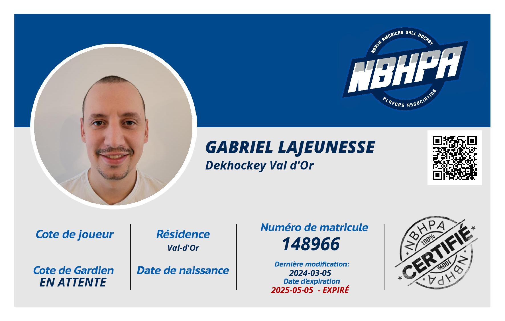 Gabriel Lajeunesse
