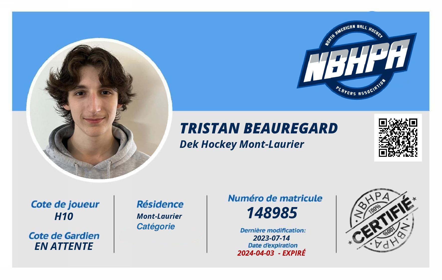 Tristan Beauregard