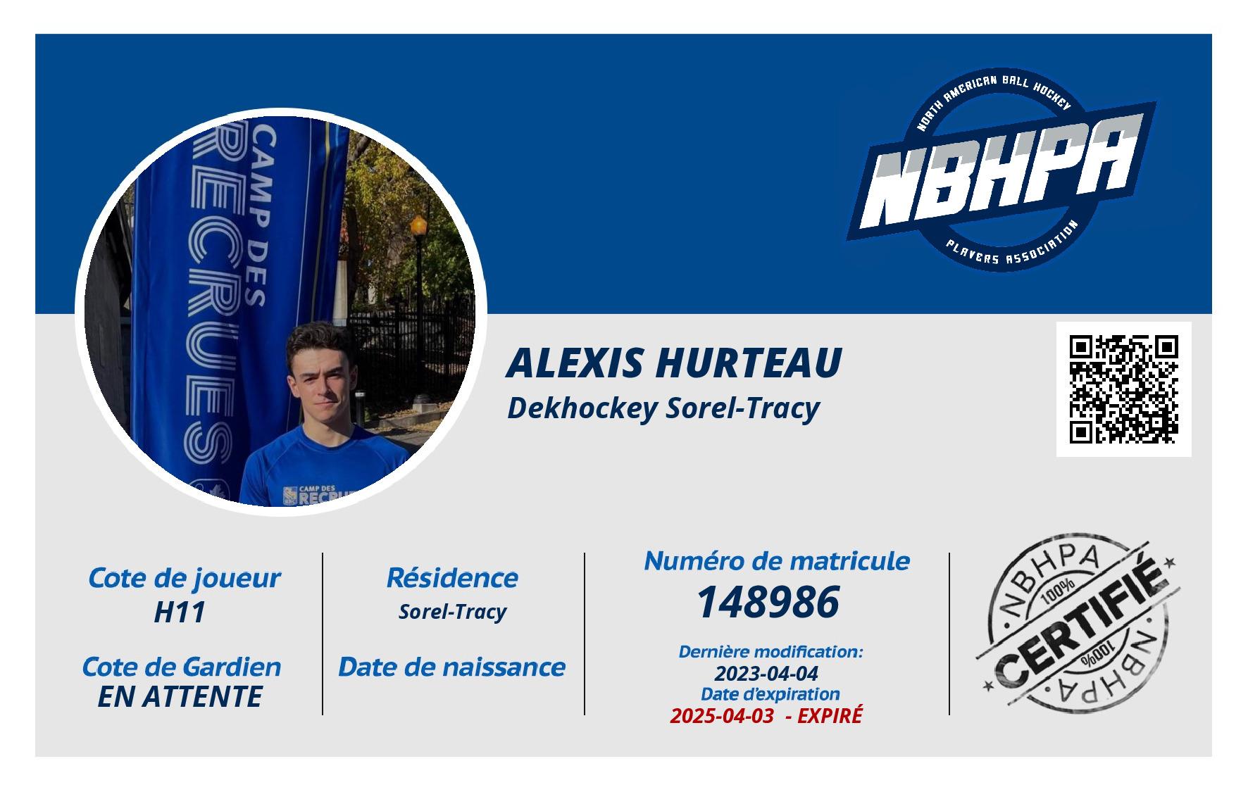 Alexis Hurteau