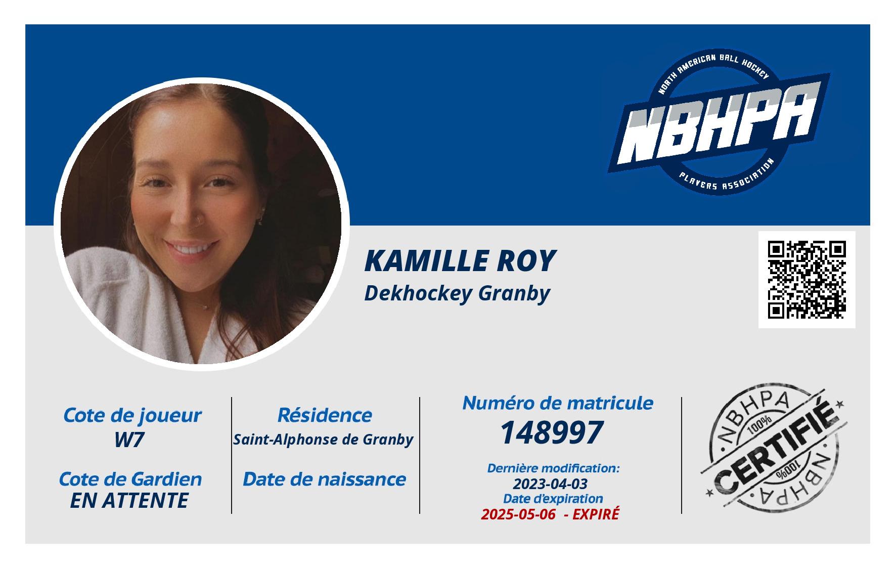 Kamille Roy