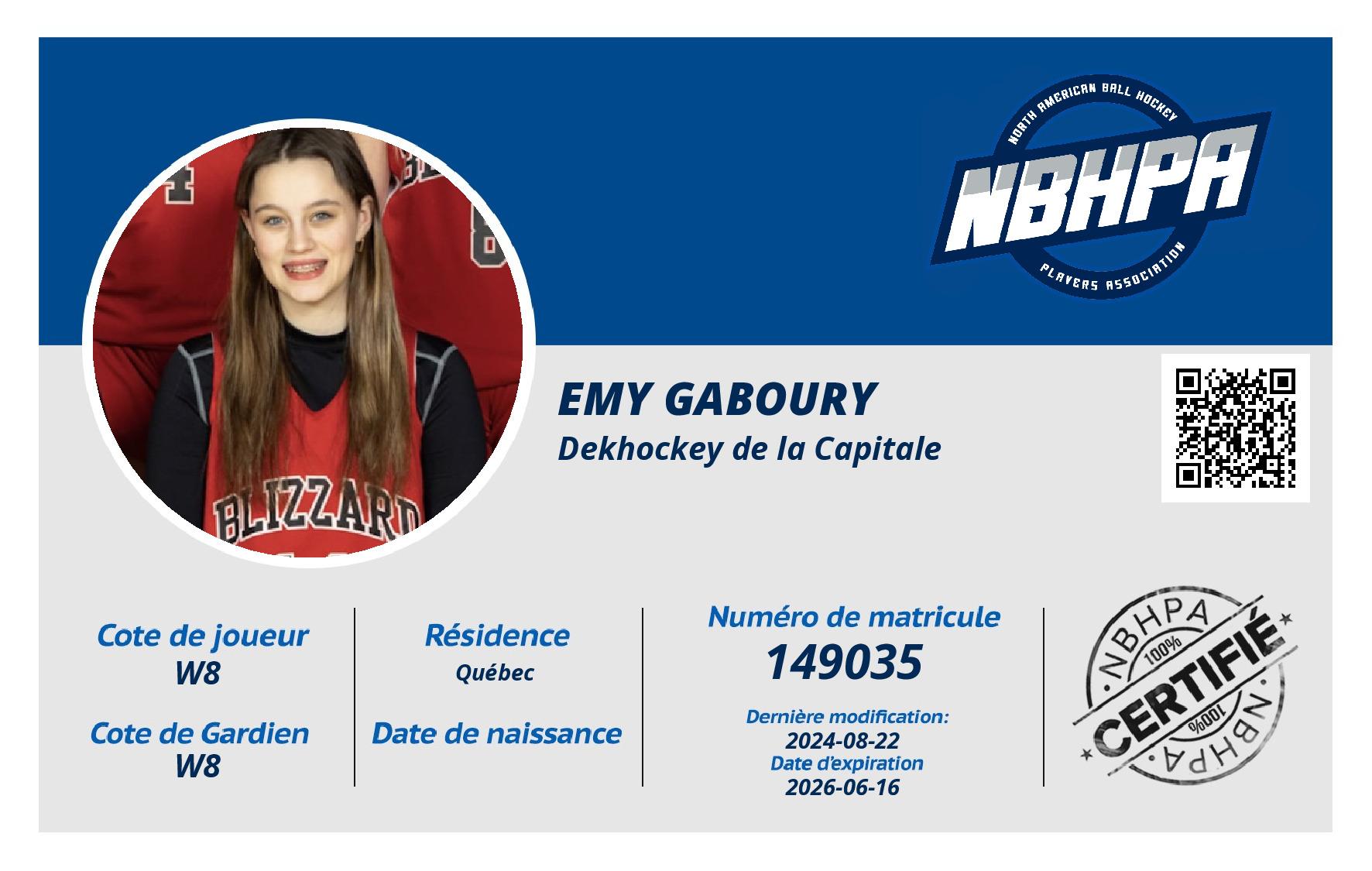 Emy Gaboury