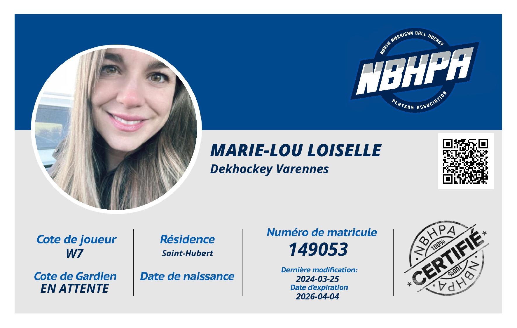 Marie-Lou Loiselle