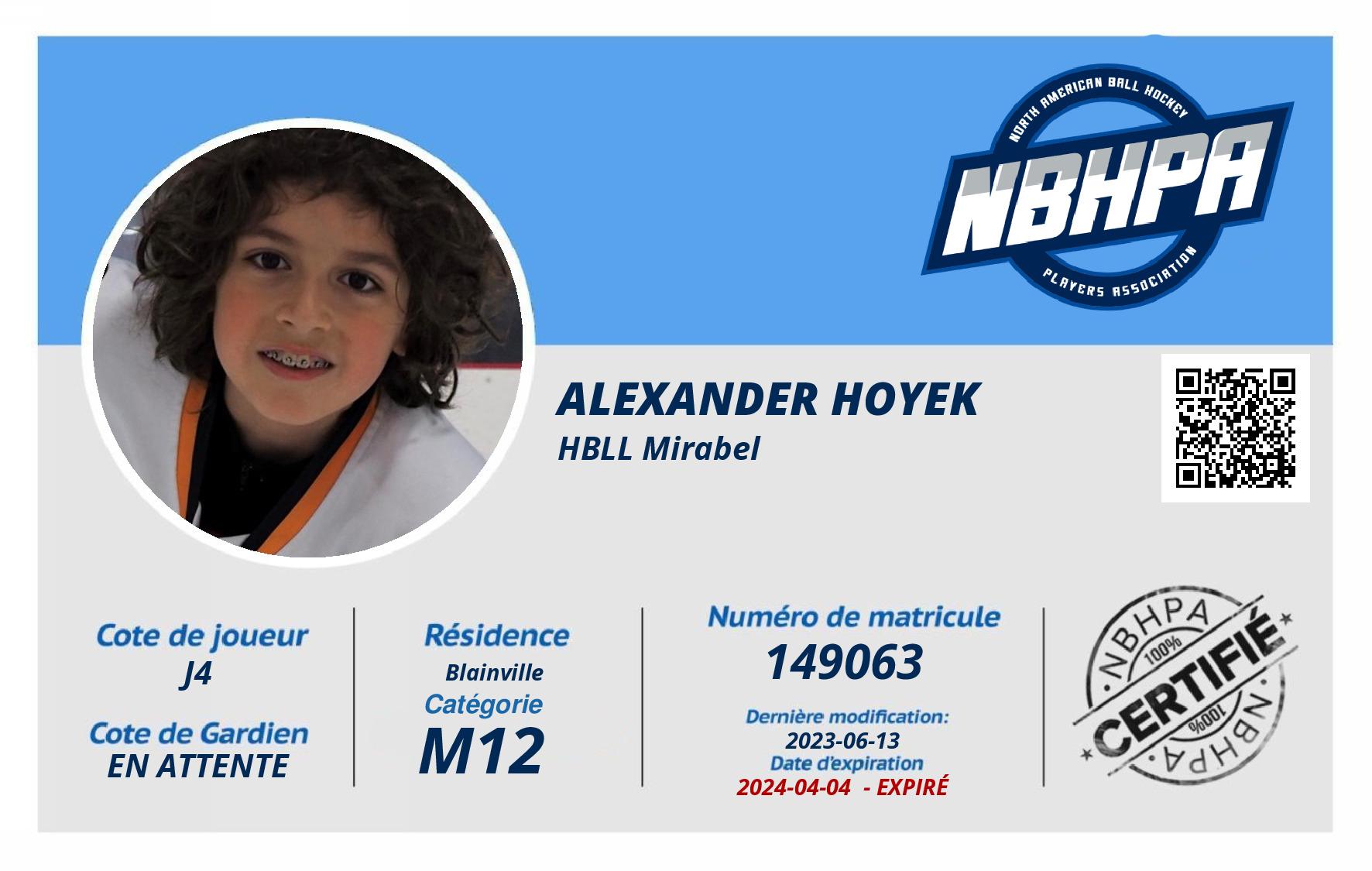 Alexander Hoyek
