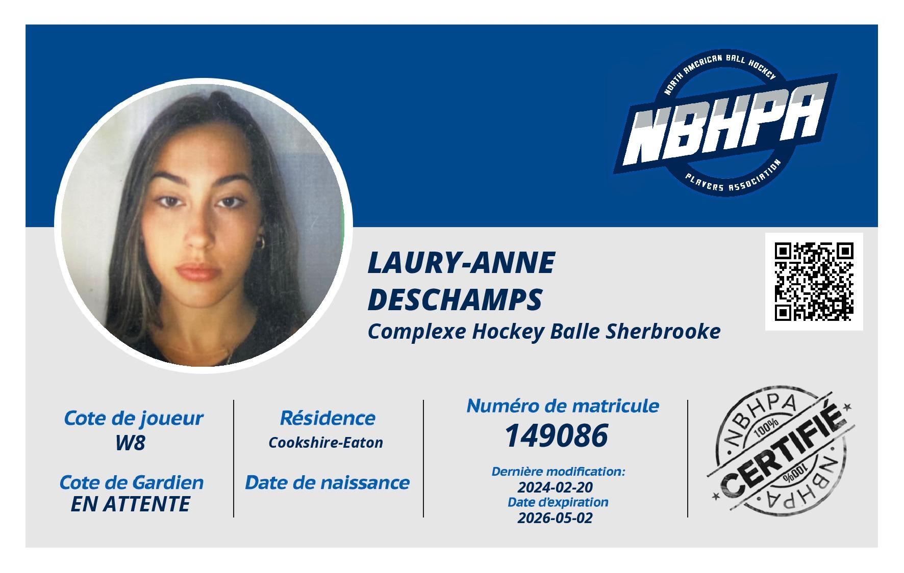 Laury-Anne  Deschamps 