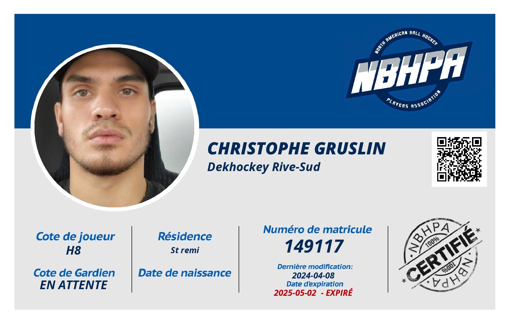 Christophe Gruslin
