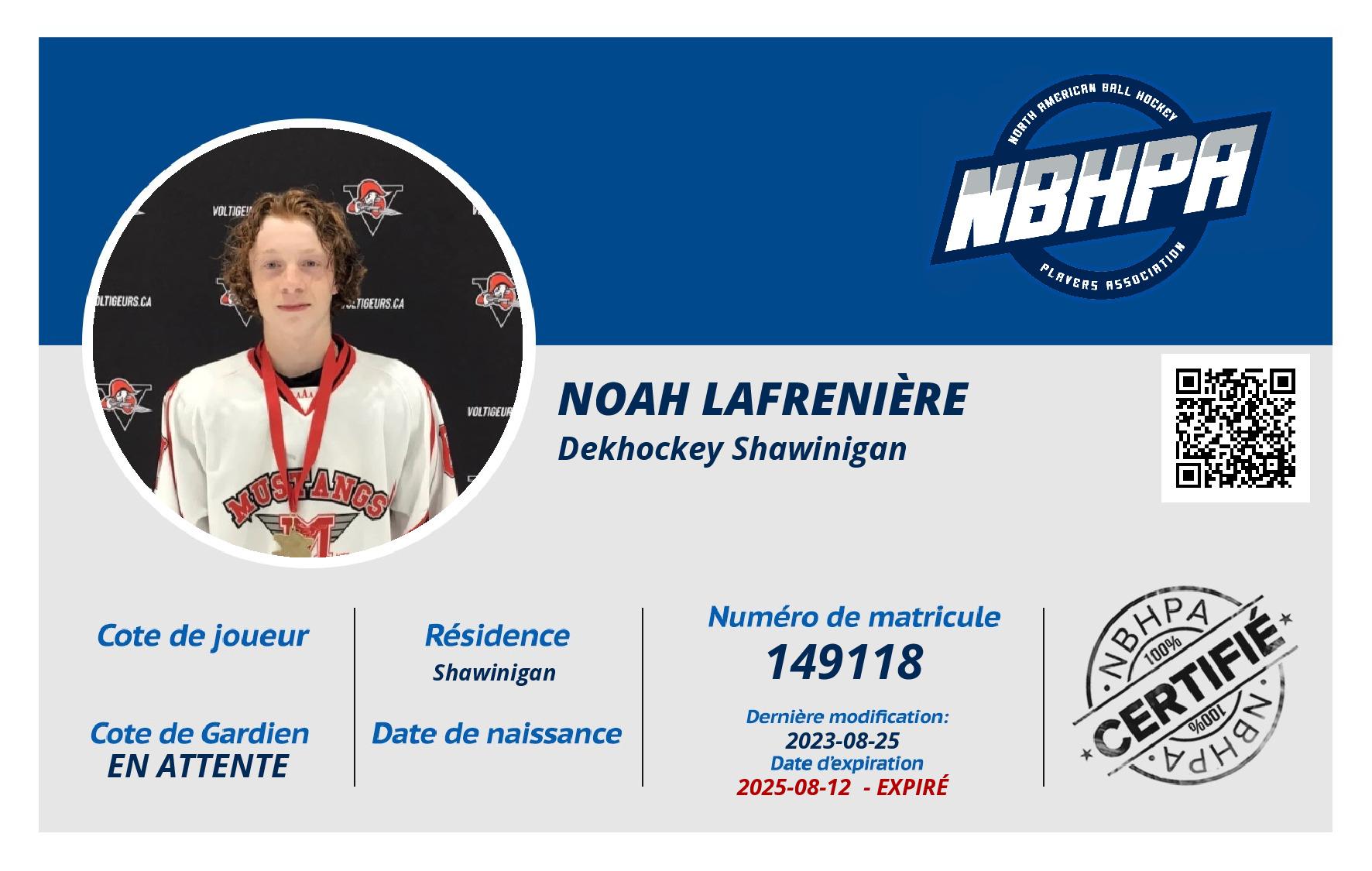 Noah Lafrenière 