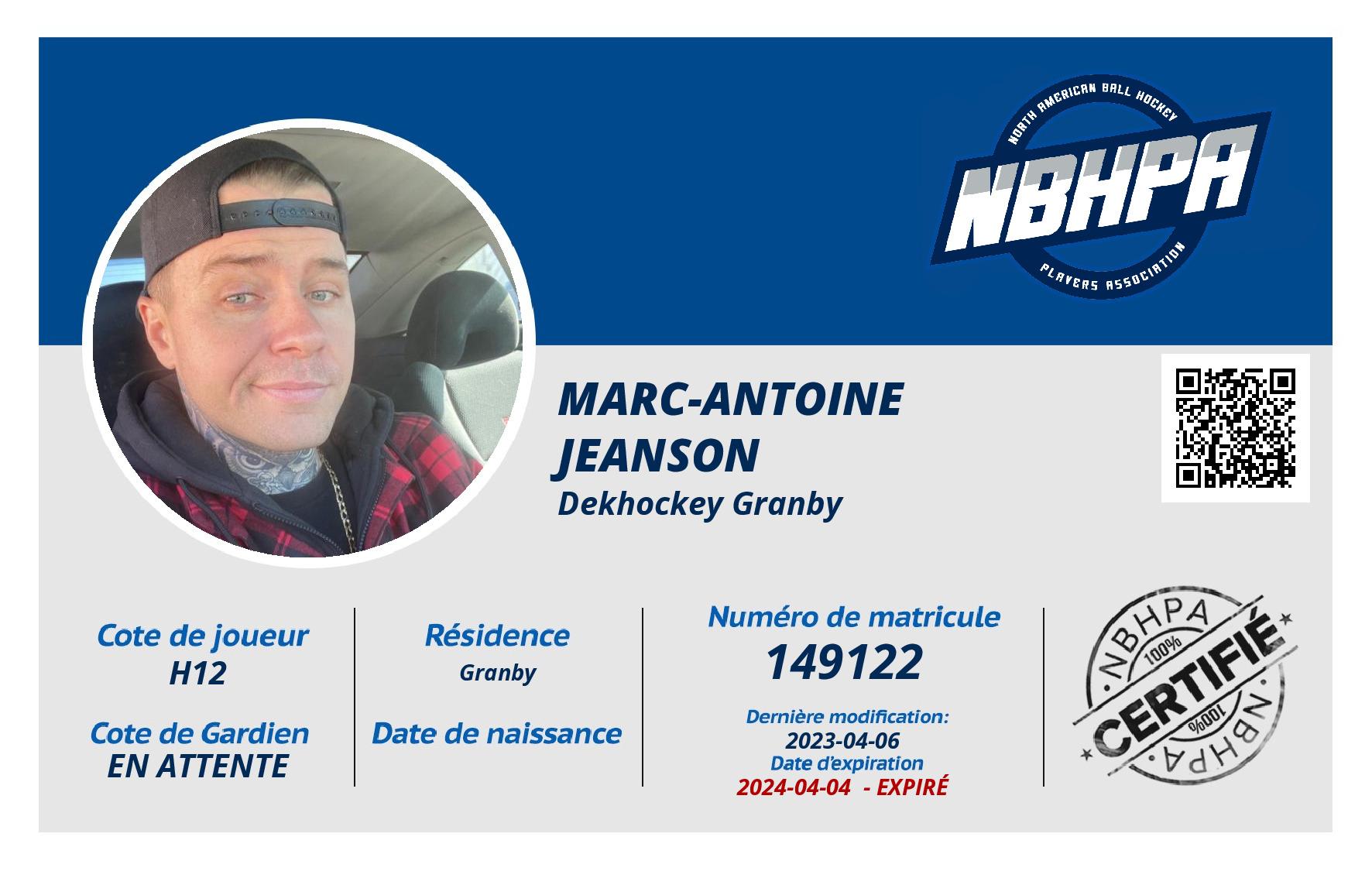 Marc-Antoine Jeanson