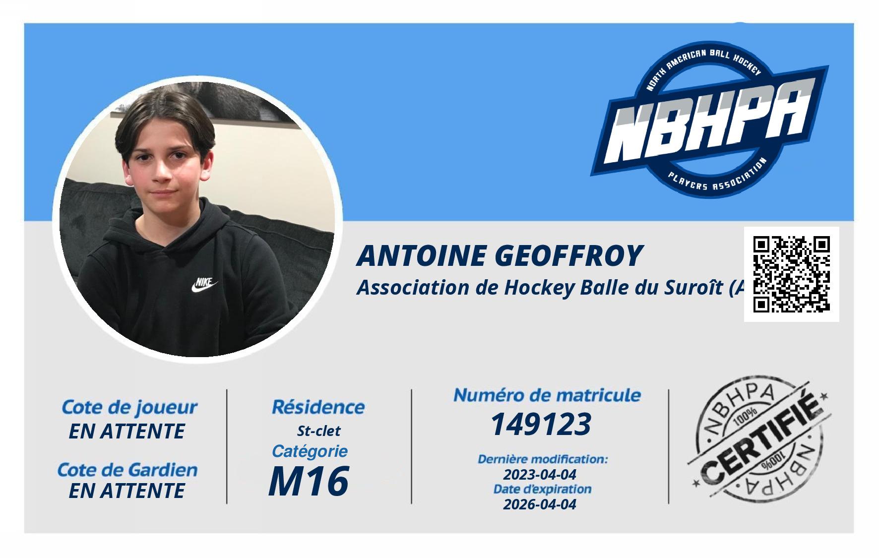 Antoine Geoffroy