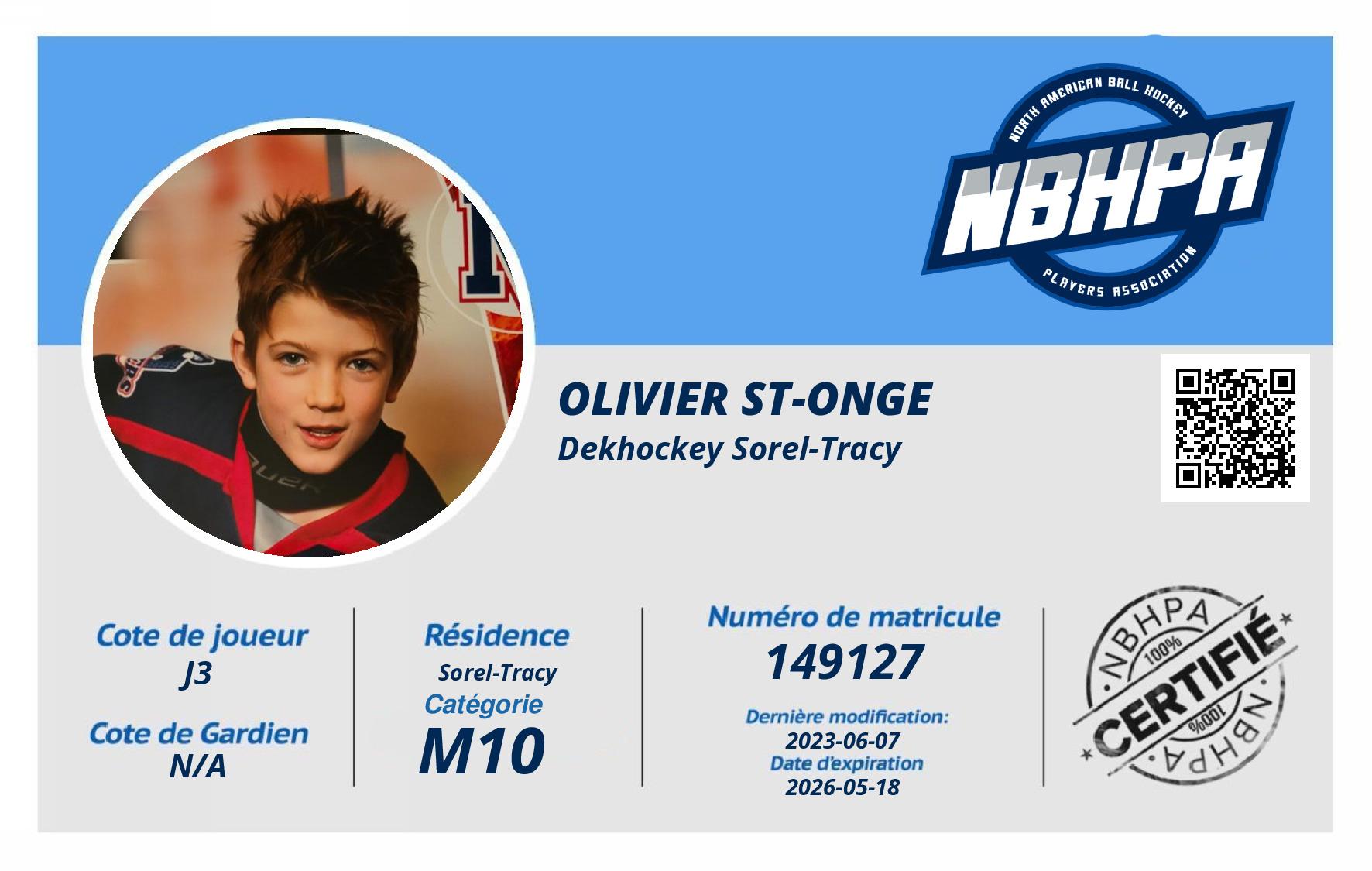 Olivier St-Onge
