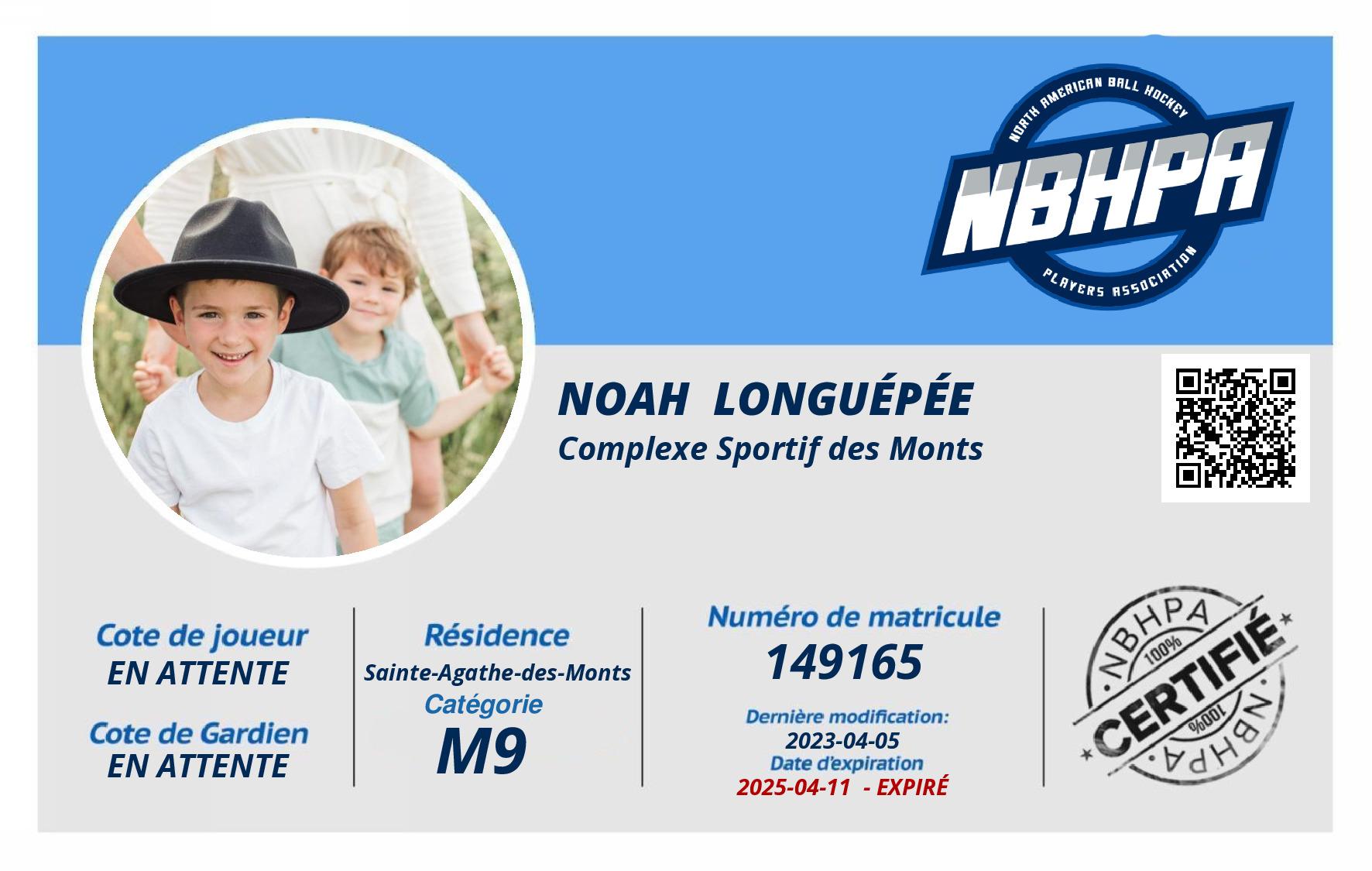 Noah  Longuépée