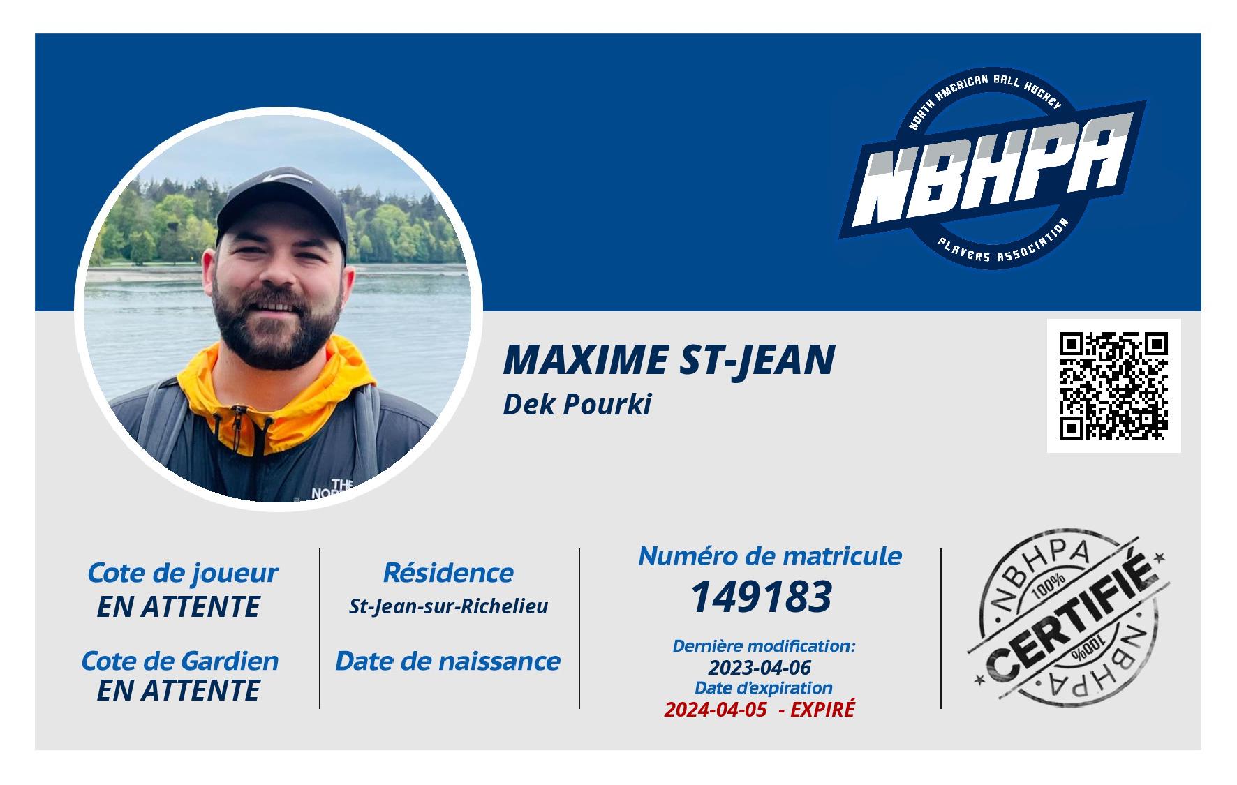 Maxime St-Jean