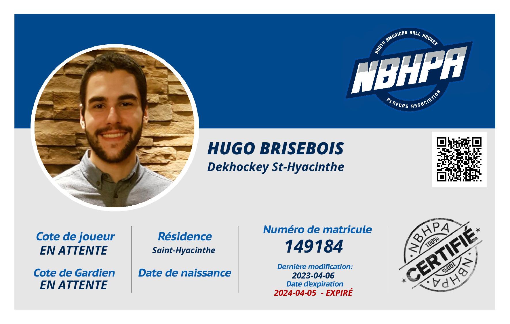 Hugo Brisebois