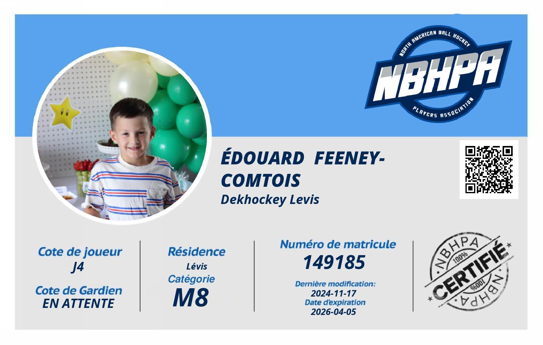 Édouard  Feeney-Comtois 