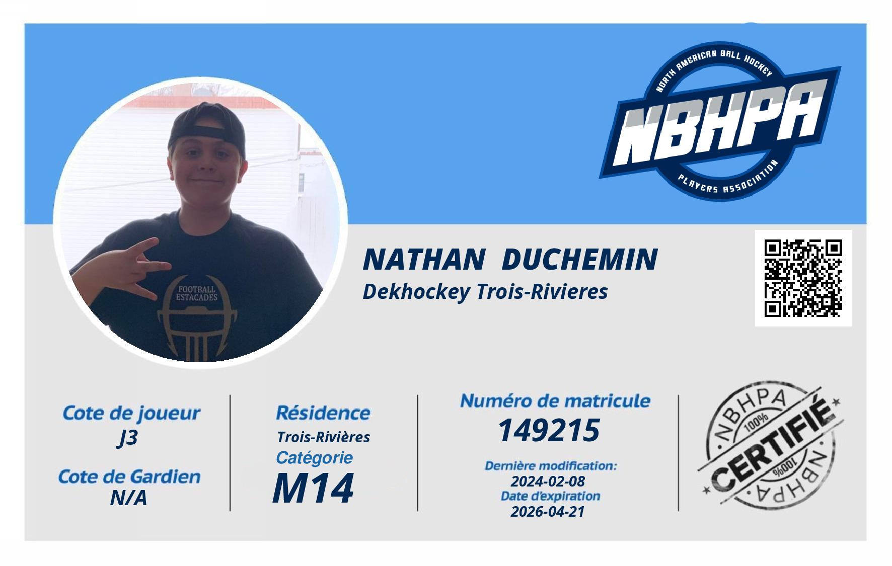 Nathan  Duchemin