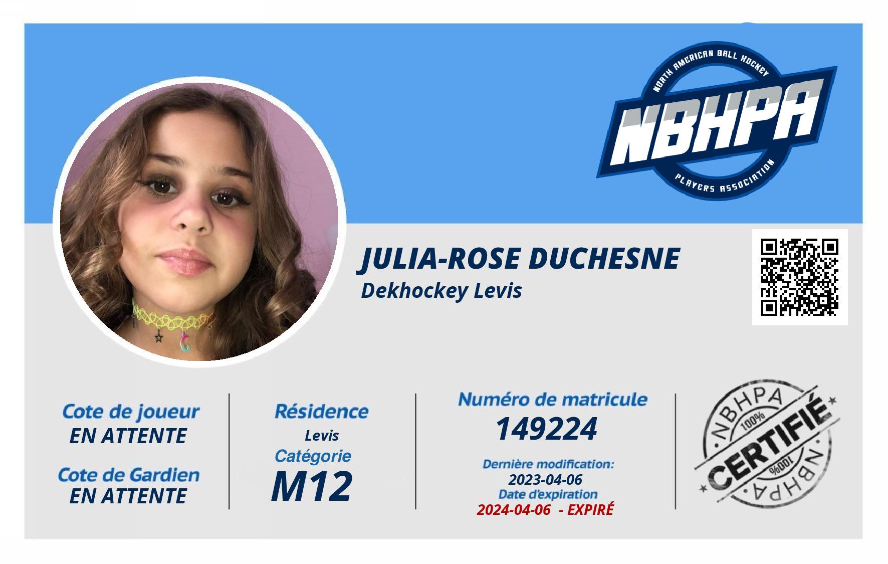 Julia-Rose Duchesne