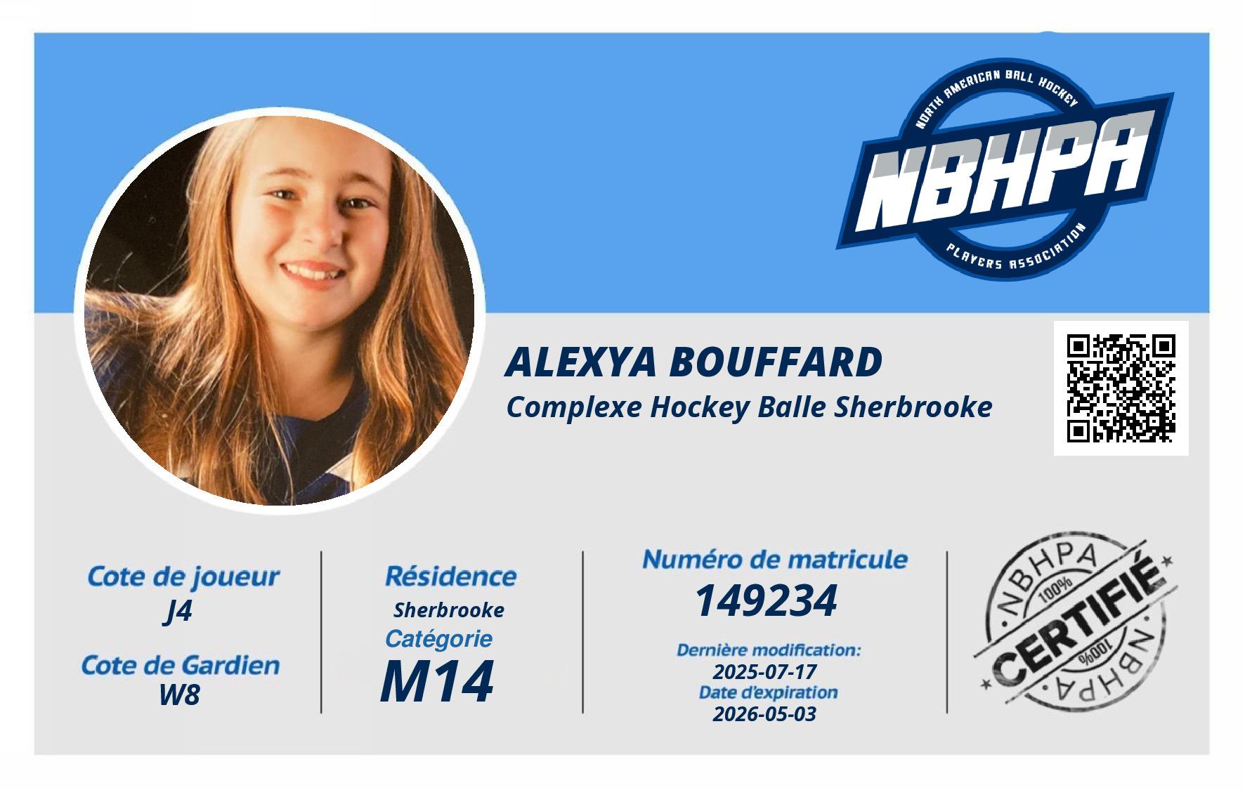 Alexya Bouffard