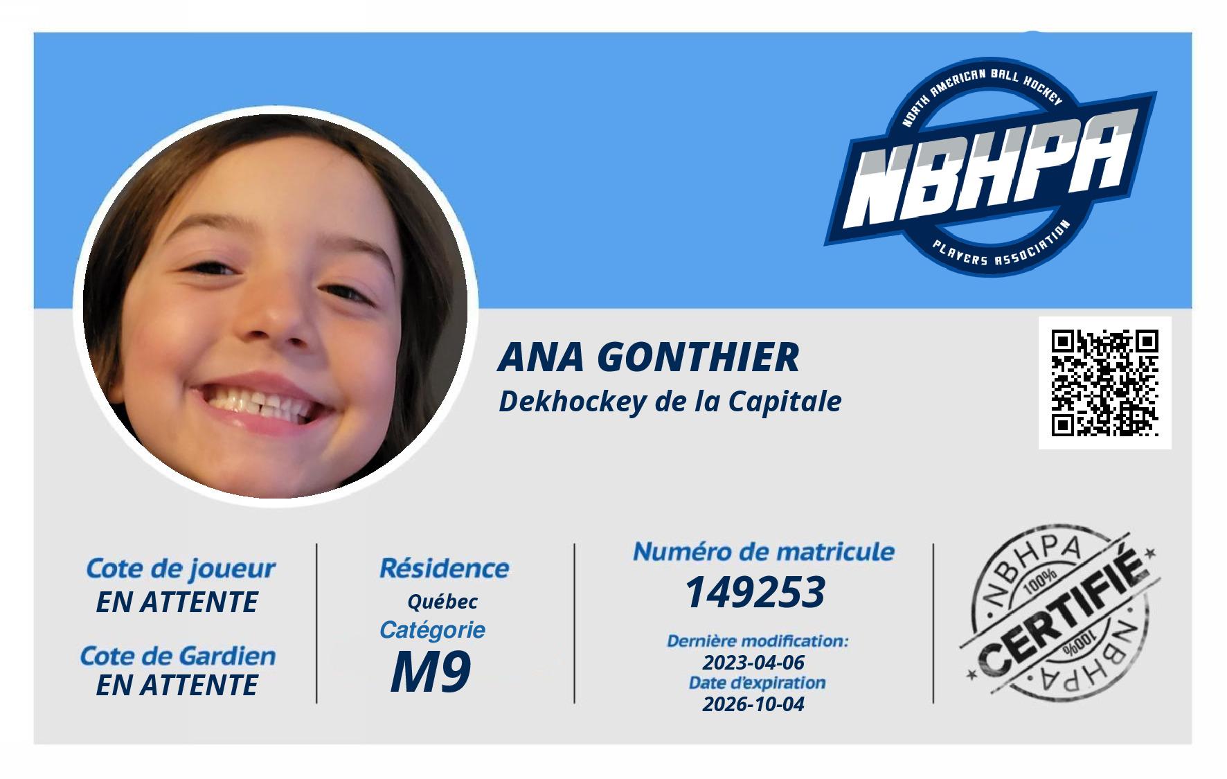 Ana Gonthier 