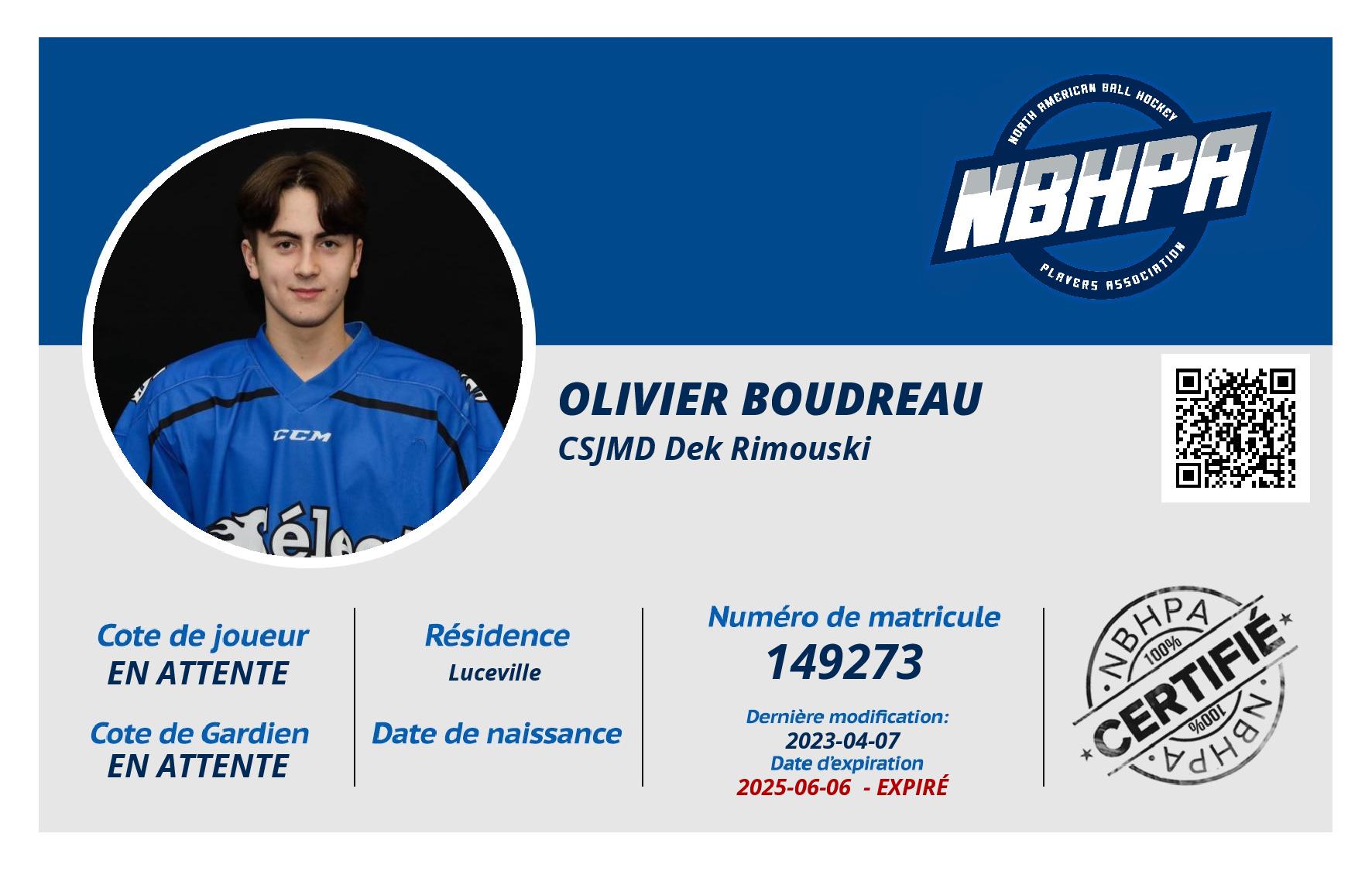 Olivier Boudreau 