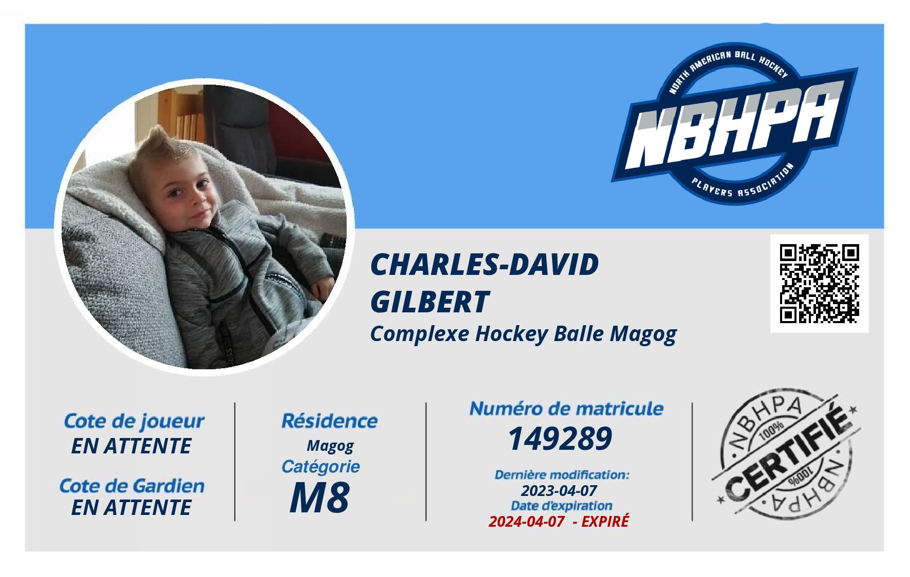 Charles-David  Gilbert 