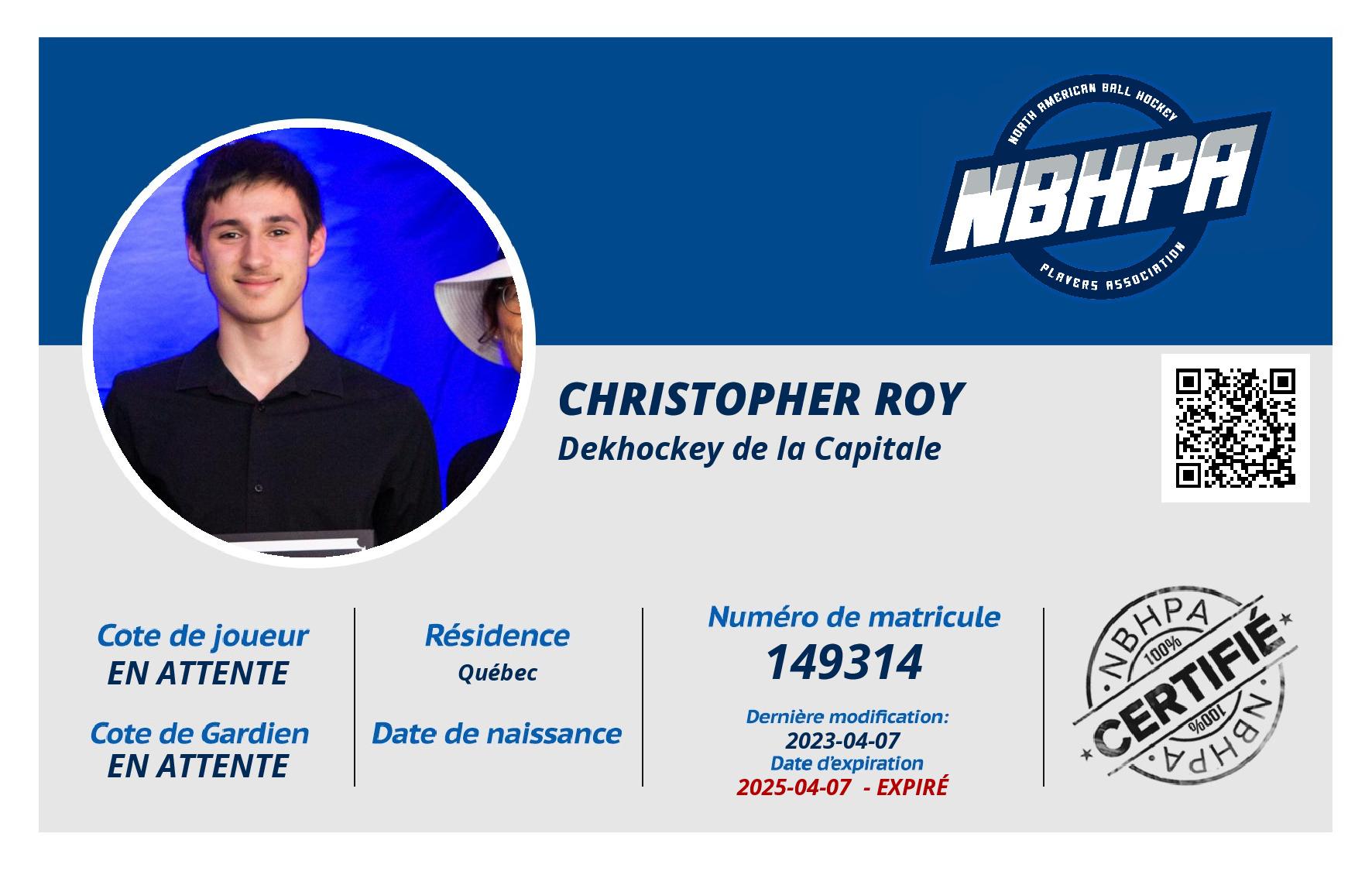 Christopher Roy