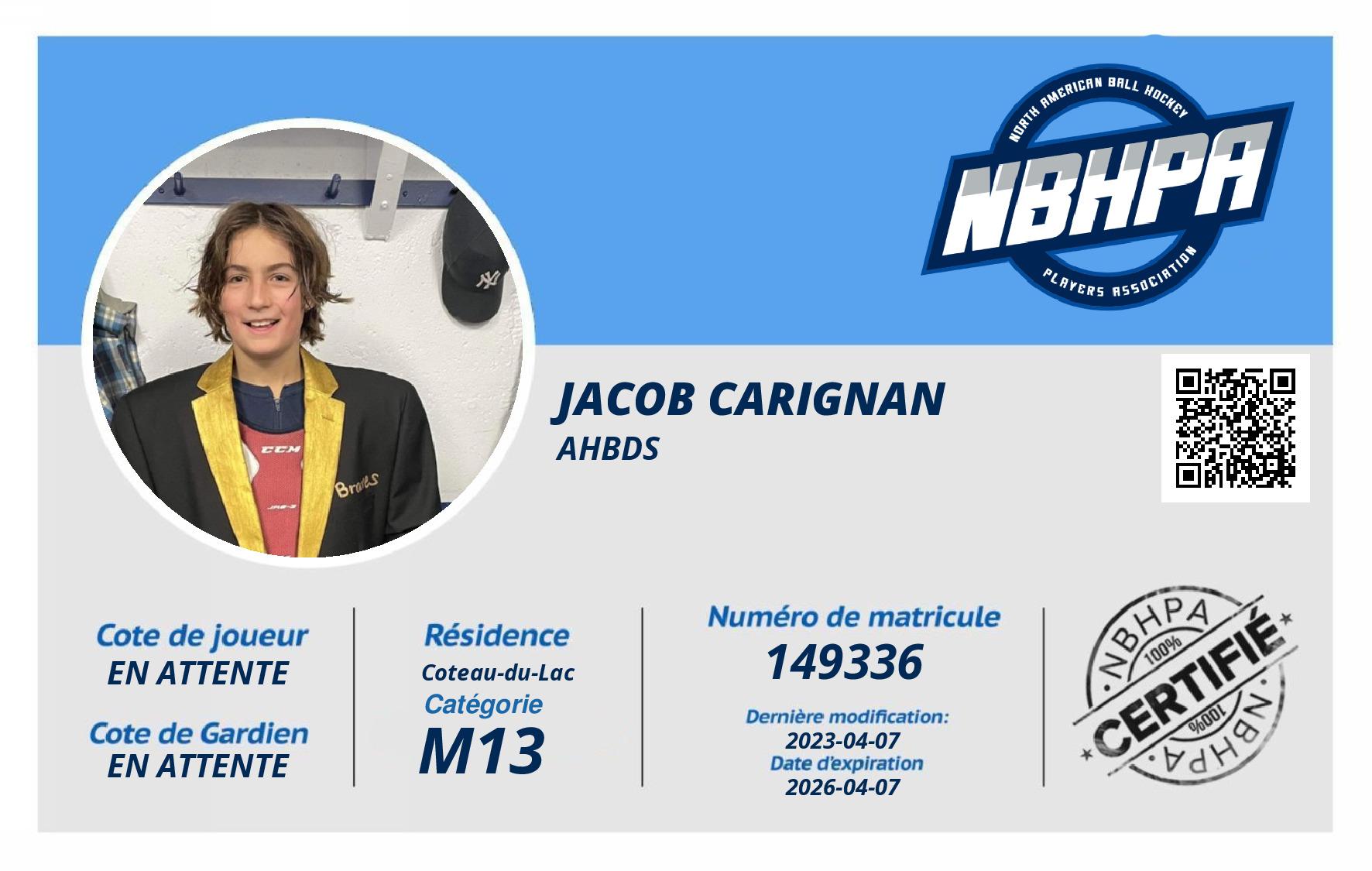 Jacob Carignan