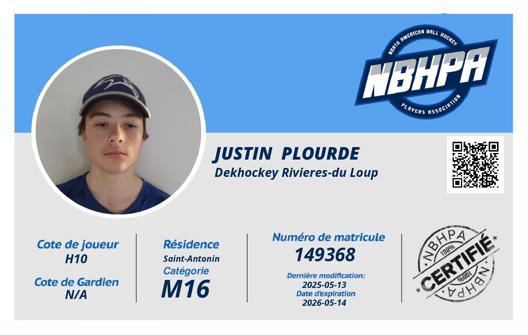 Justin  Plourde