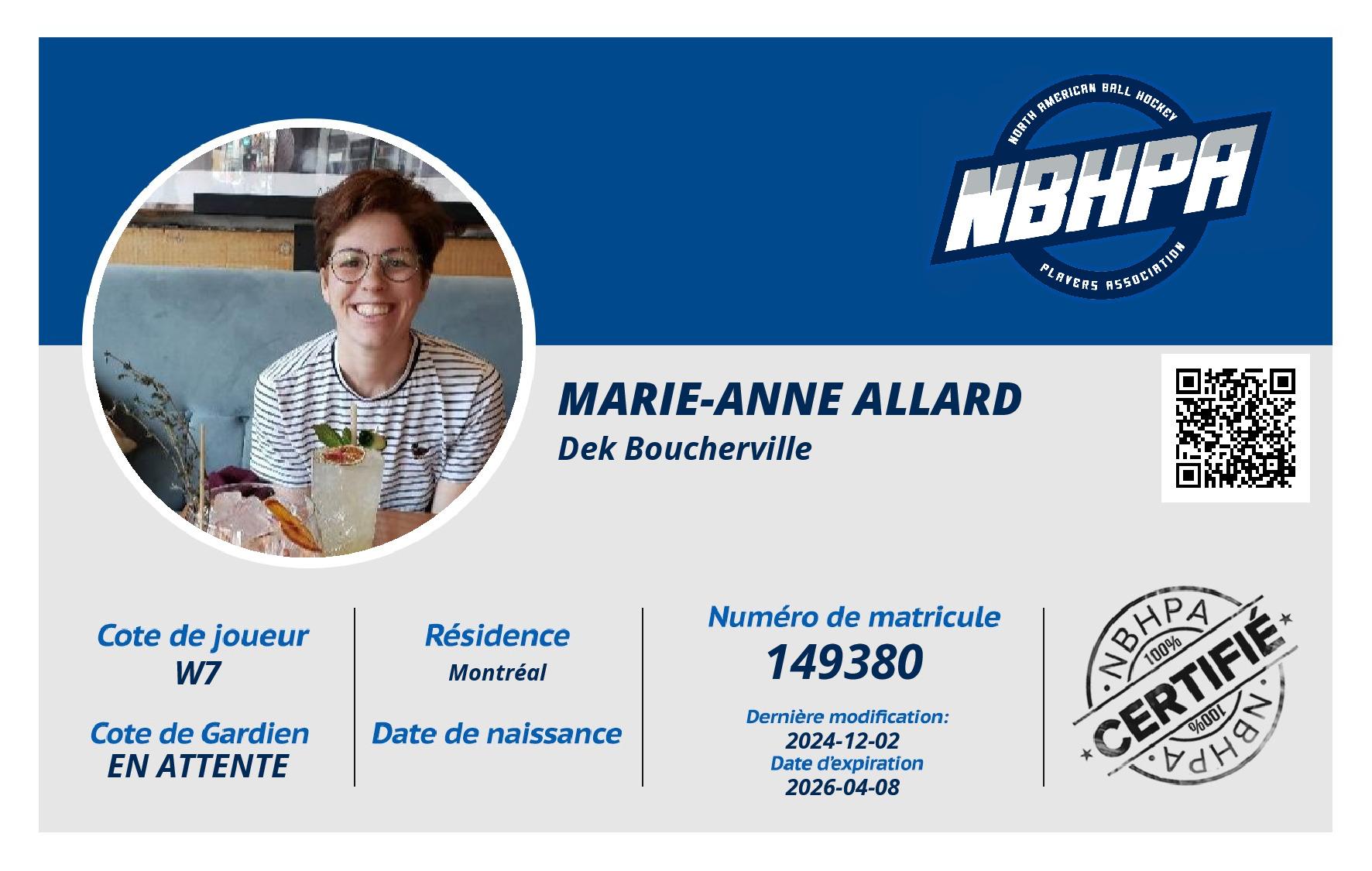 Marie-Anne Allard