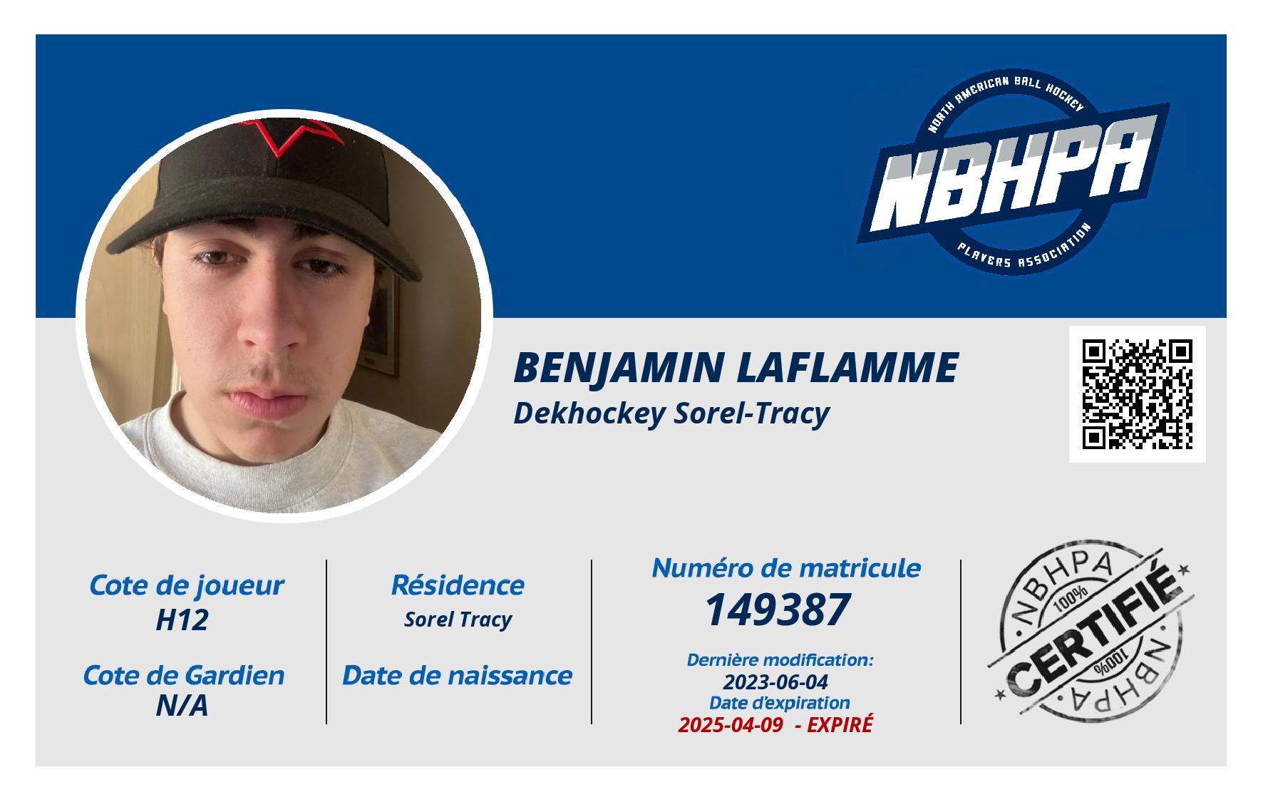 Benjamin Laflamme