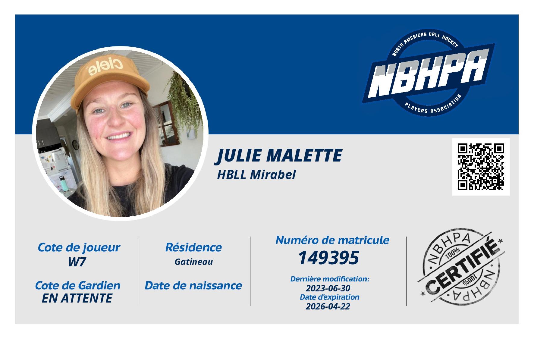 Julie Malette 