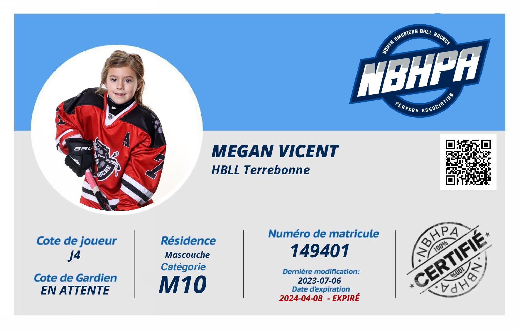 Megan Vicent
