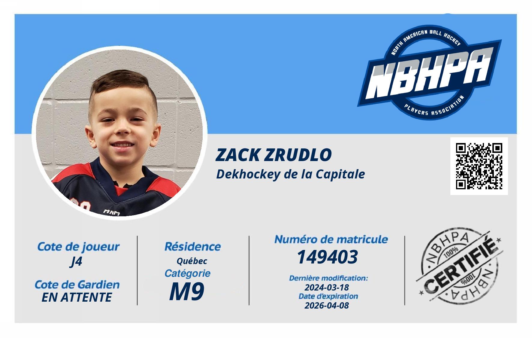 Zack Zrudlo 