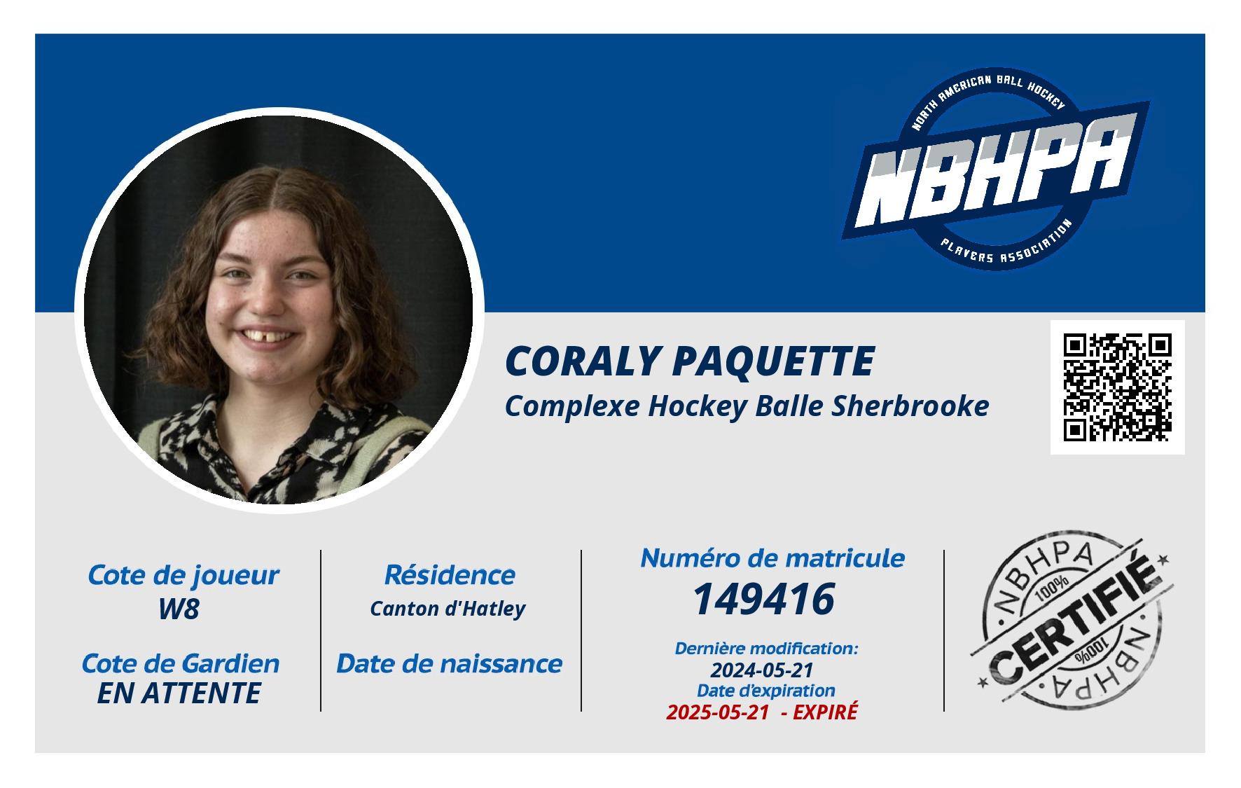 Coraly Paquette