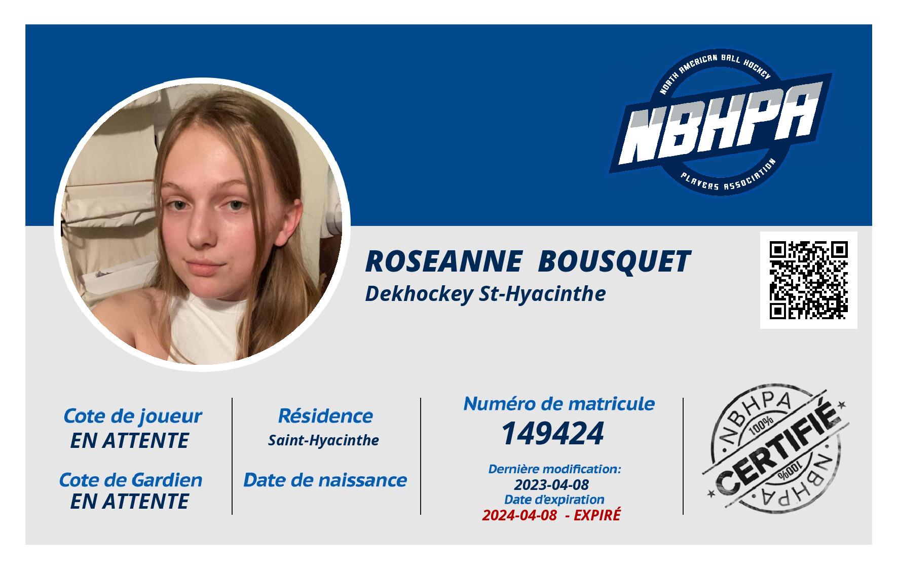 Roseanne  Bousquet