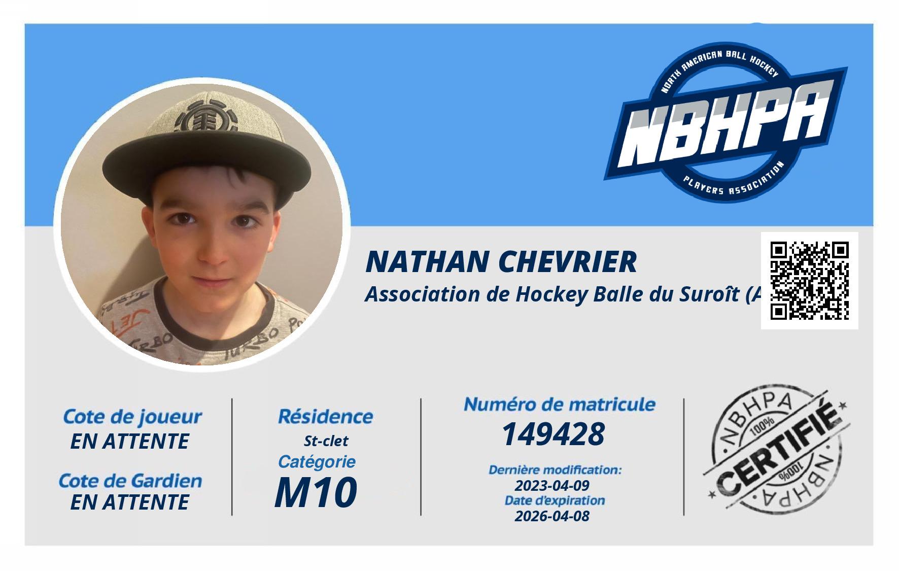 Nathan Chevrier 